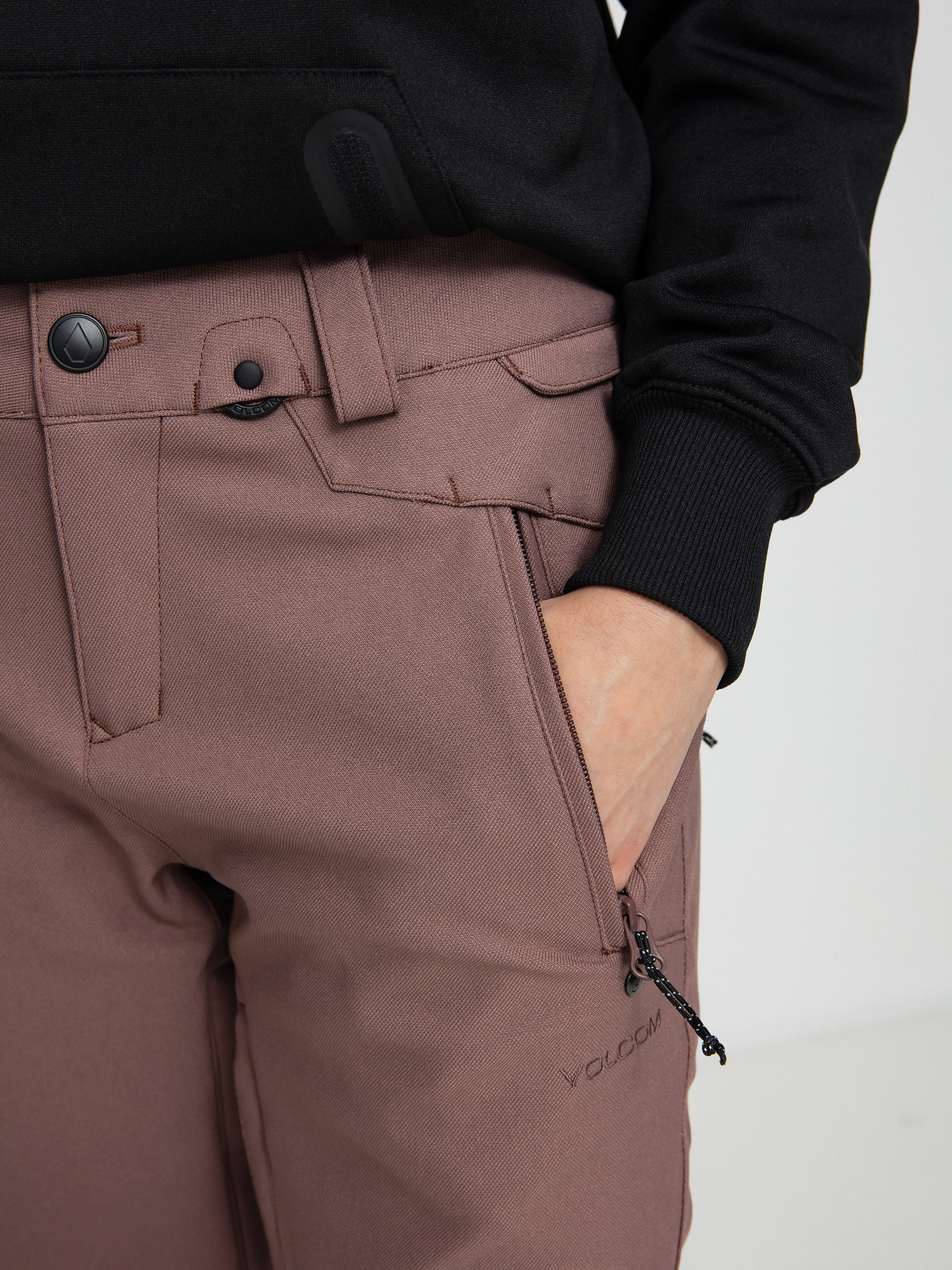Жіночі Сноубордичні штани Volcom Species Stretch (rosewood)