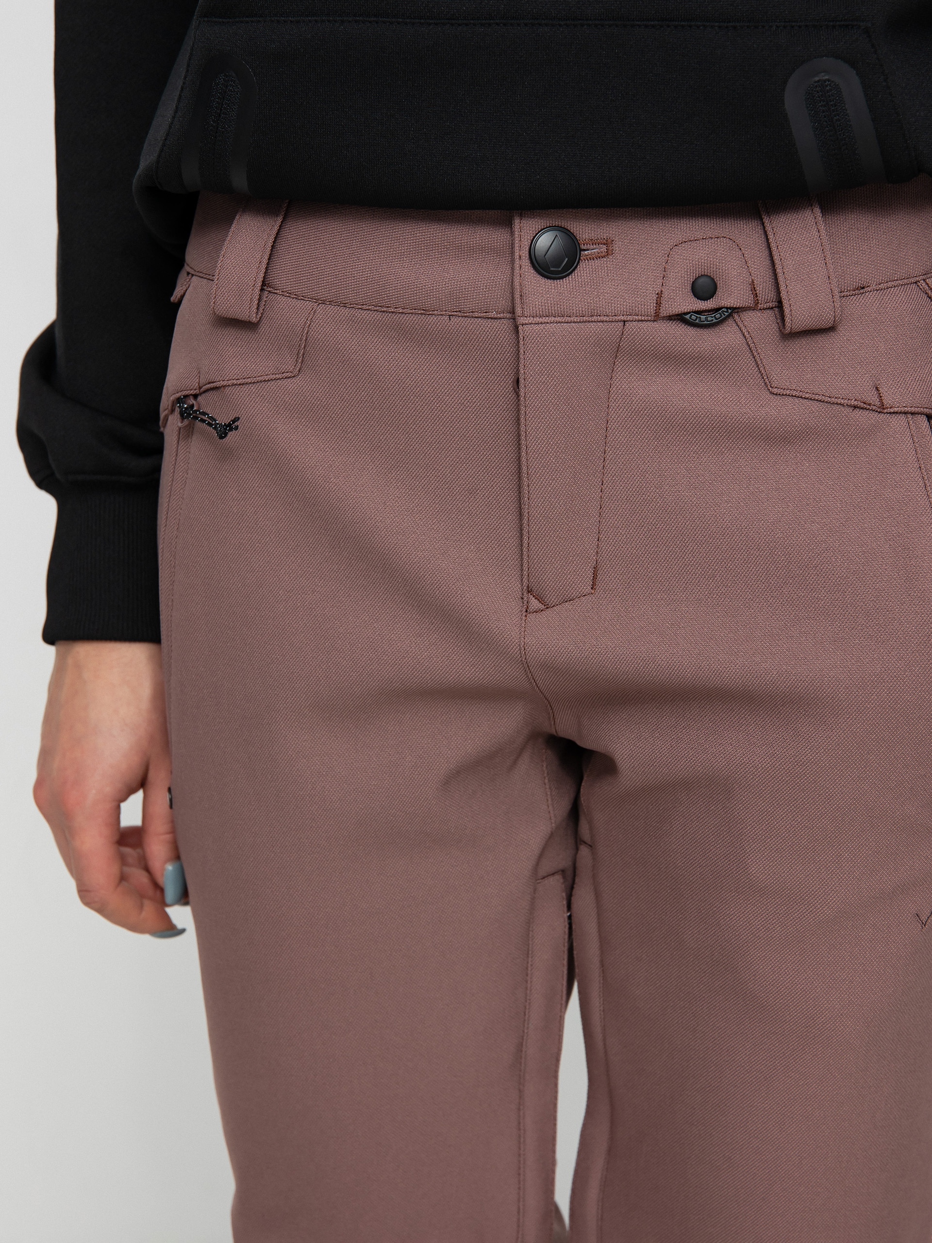 Жіночі Сноубордичні штани Volcom Species Stretch (rosewood)