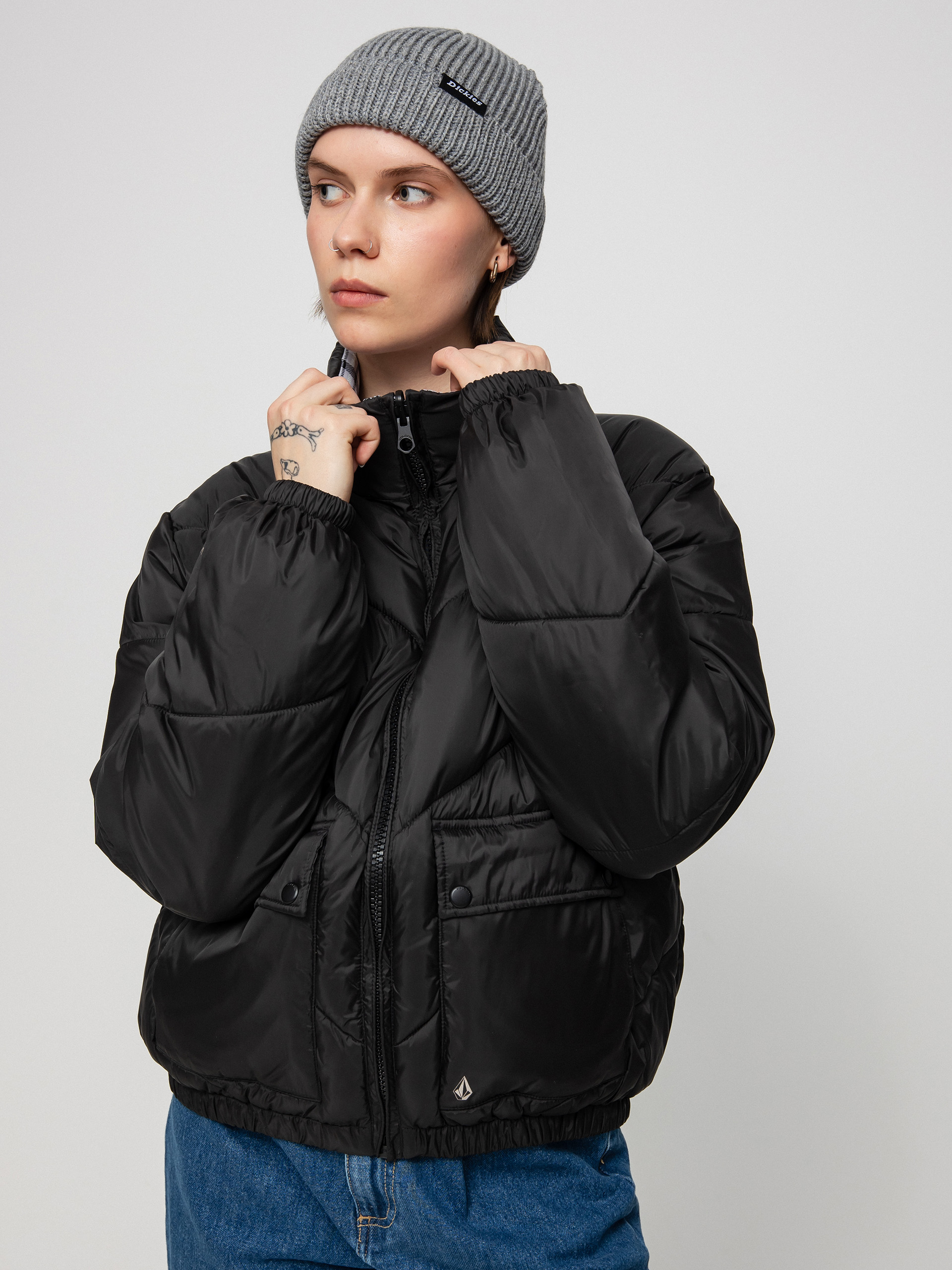 Куртка Volcom Down'N Puff Reversible Wmn (black)