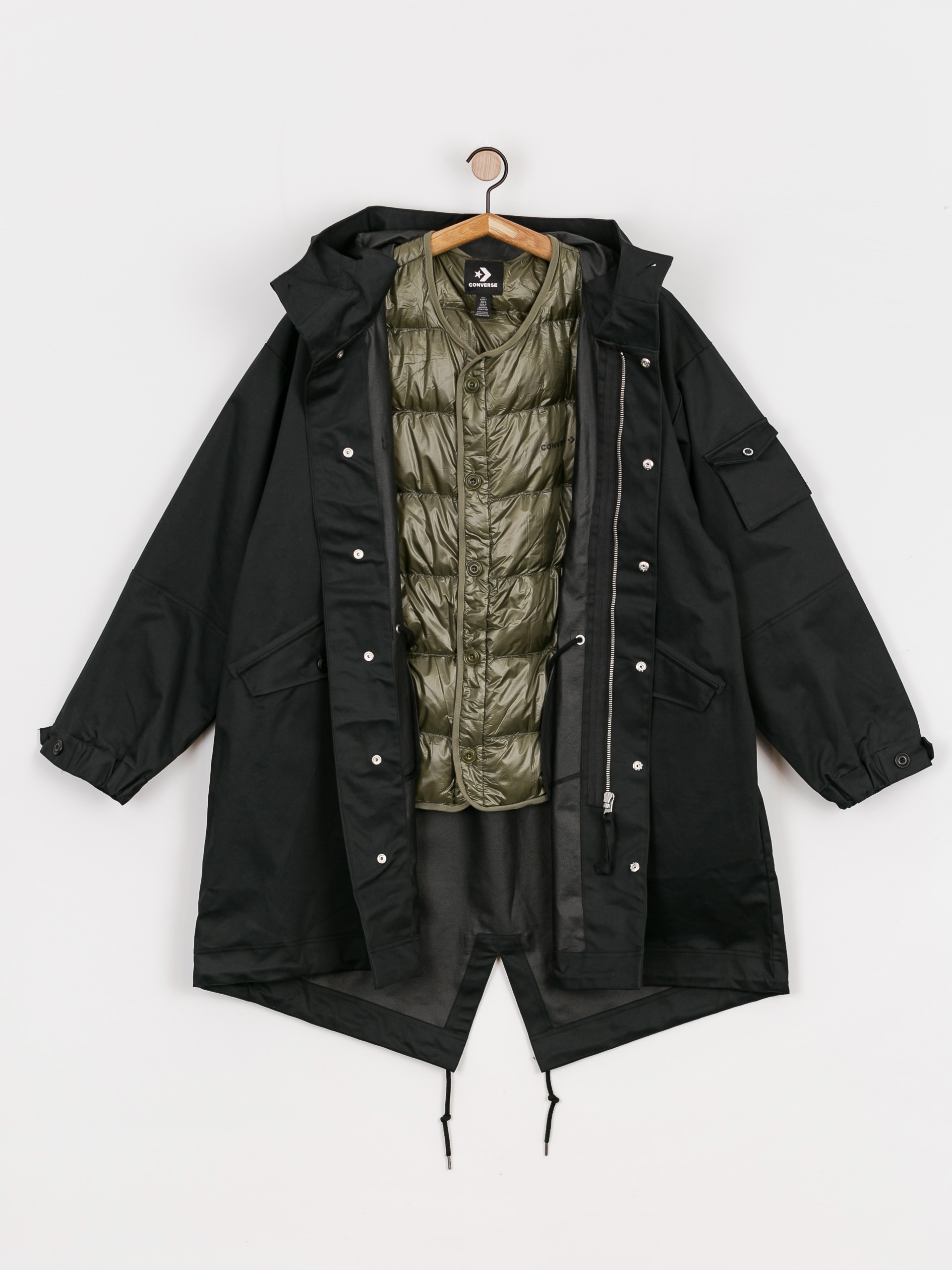 Куртка Converse Military Pack M51 Parka Down (black)