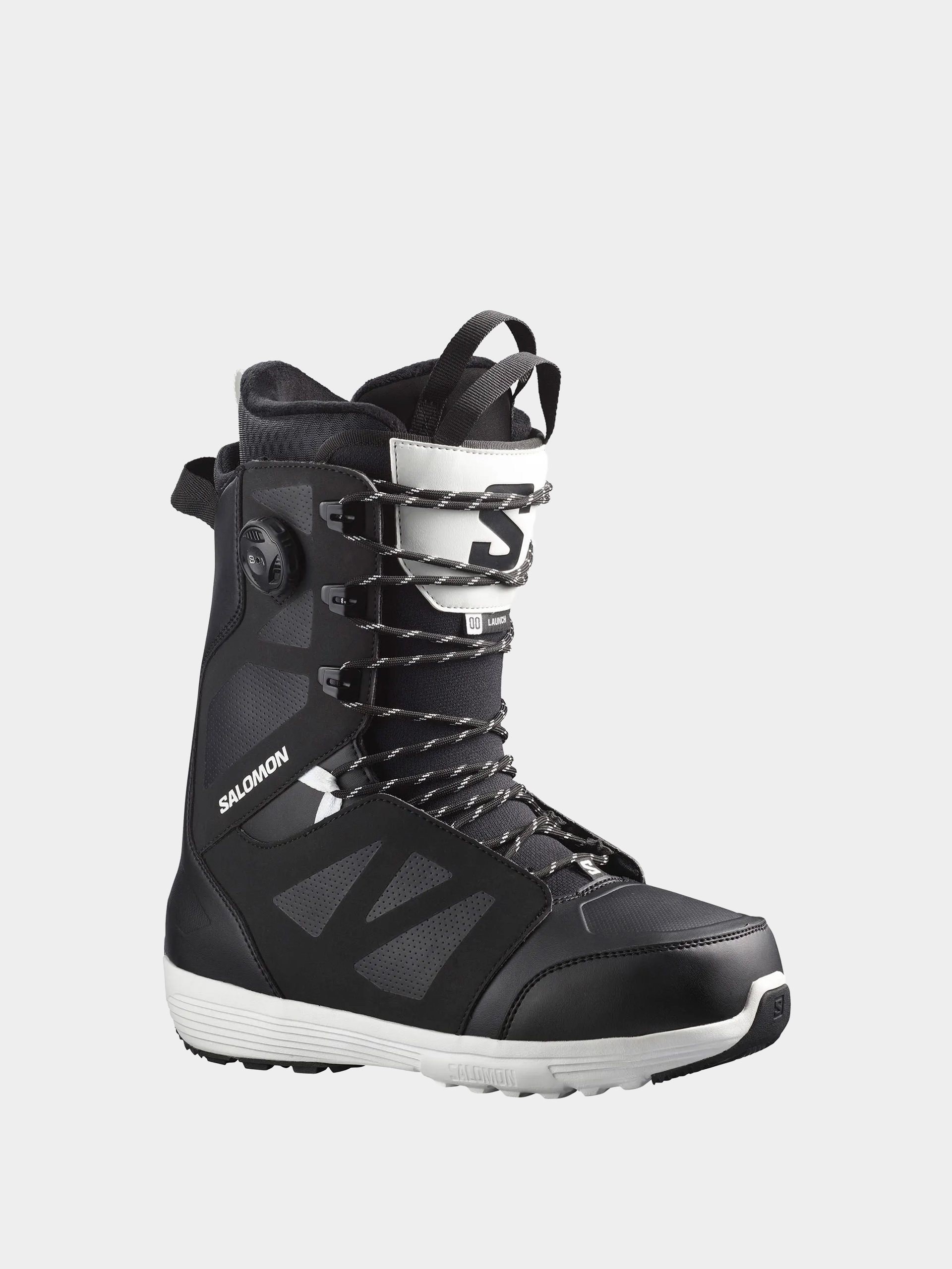 Чоловічі Черевики сноубордичні Salomon Launch Lace Sj Boa (black/black/white)