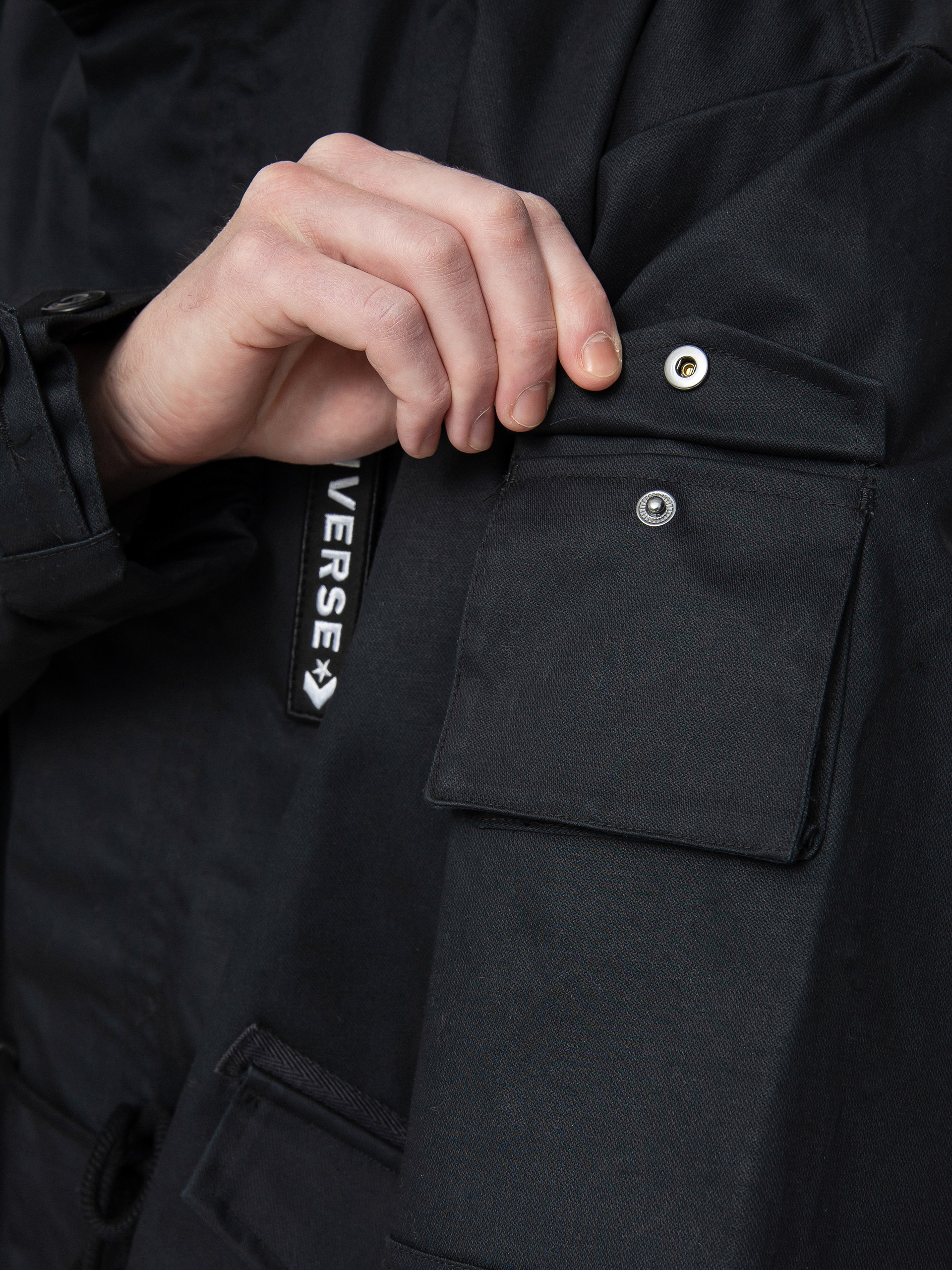 Куртка Converse Military Pack M51 Parka Down (black)