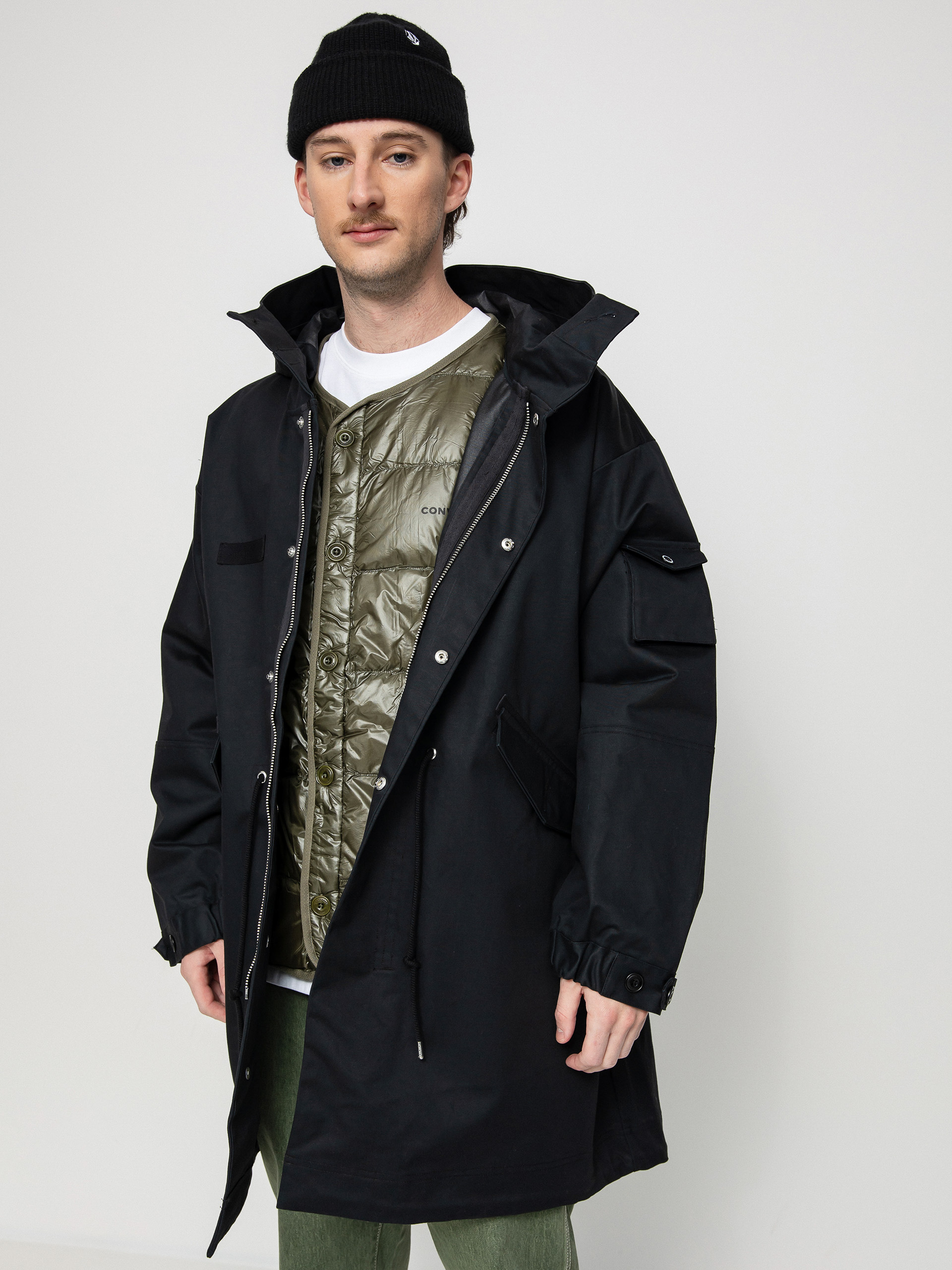 Куртка Converse Military Pack M51 Parka Down (black)