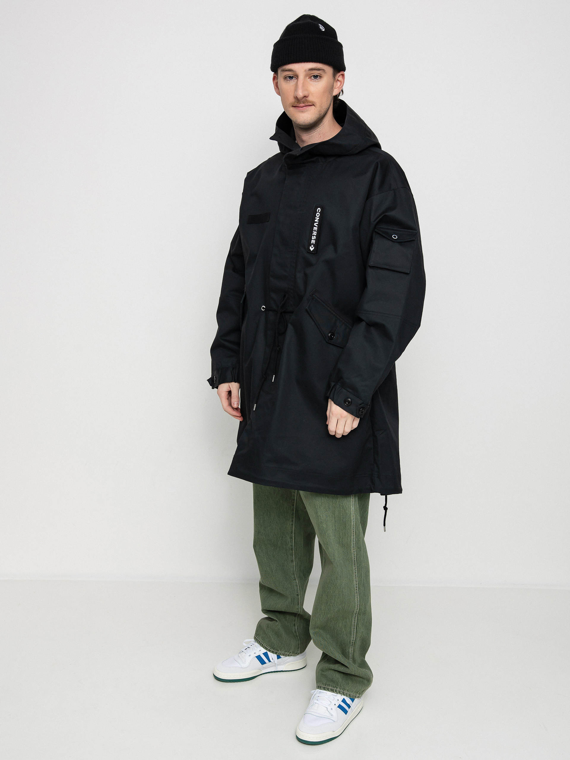 Куртка Converse Military Pack M51 Parka Down - чорний (black)
