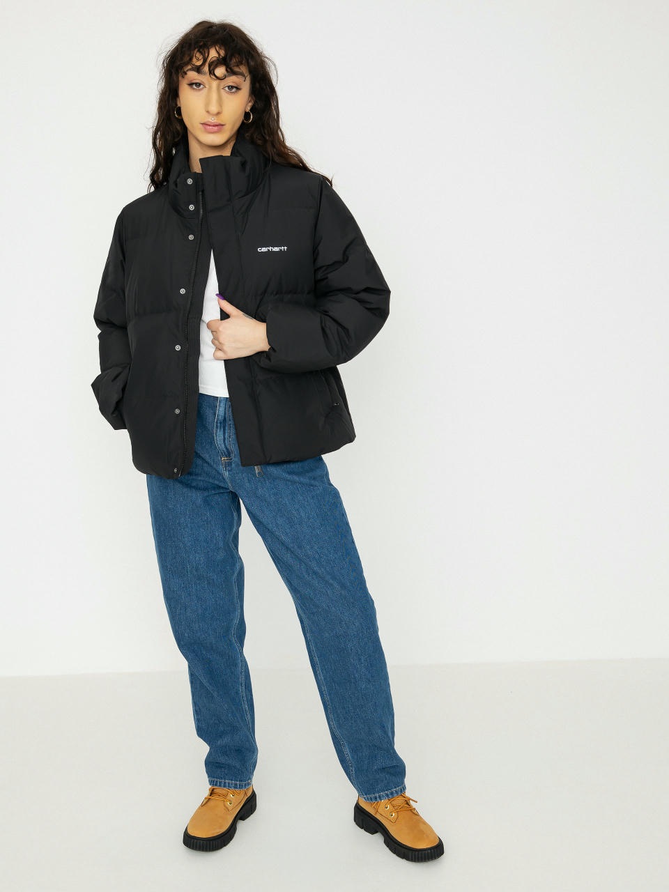 Куртка Carhartt WIP Yanie Wmn (black/white)