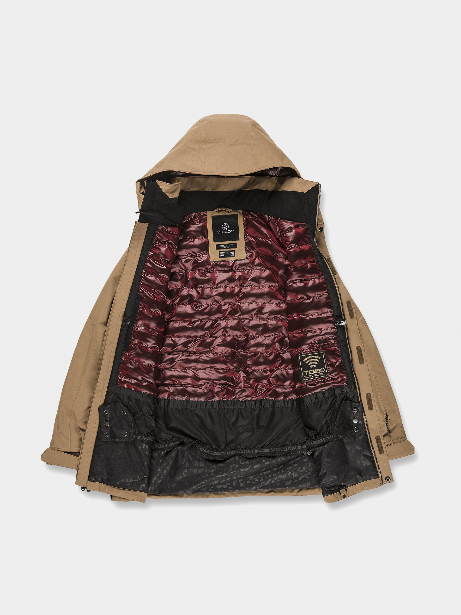 Жіноча Сноубордична куртка Volcom Paxson 2L Tds Inf Parka (caramel)
