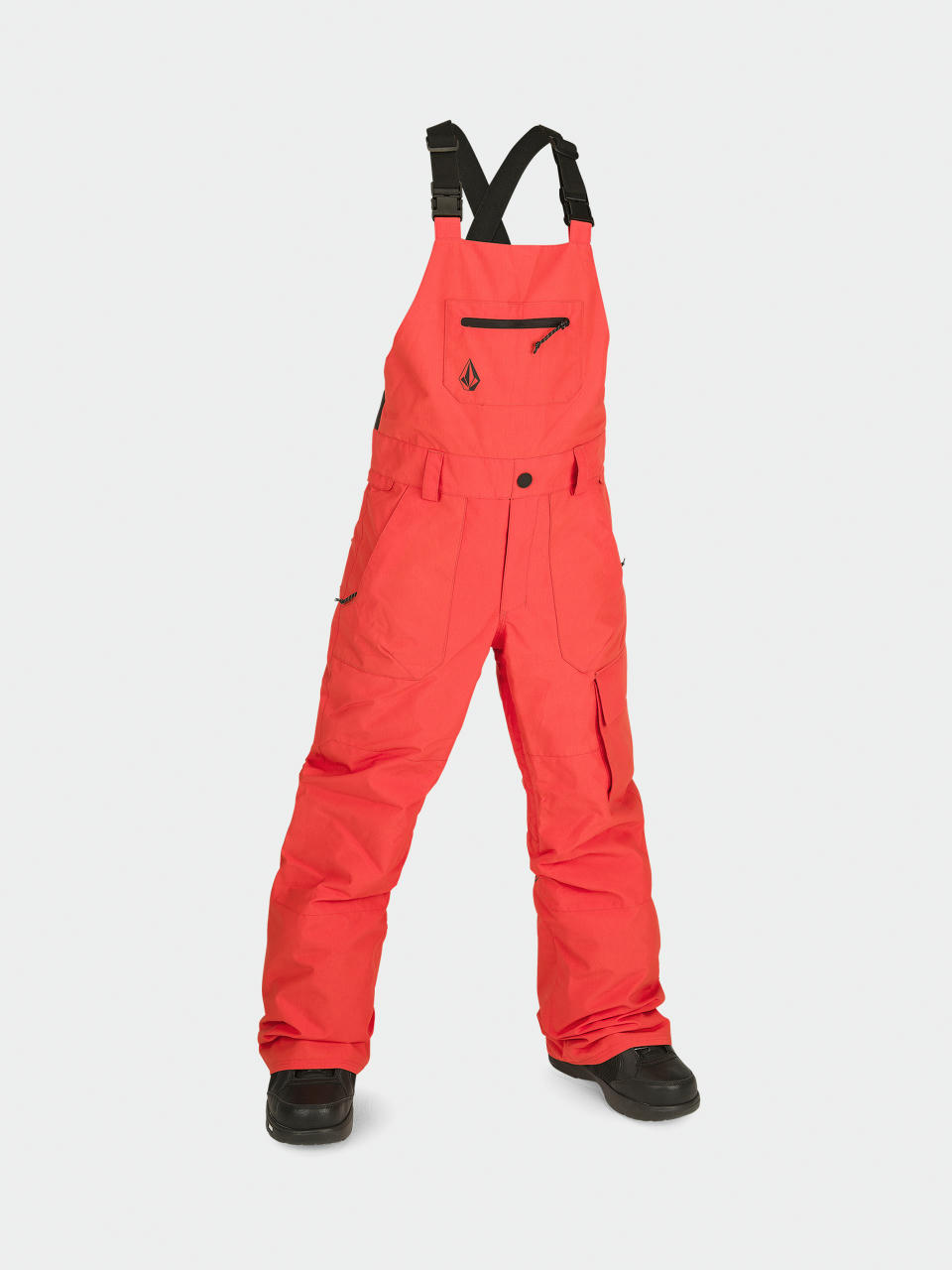 Сноубордичні штани Volcom Barkley Ins Bib Overall JR (orange shock)