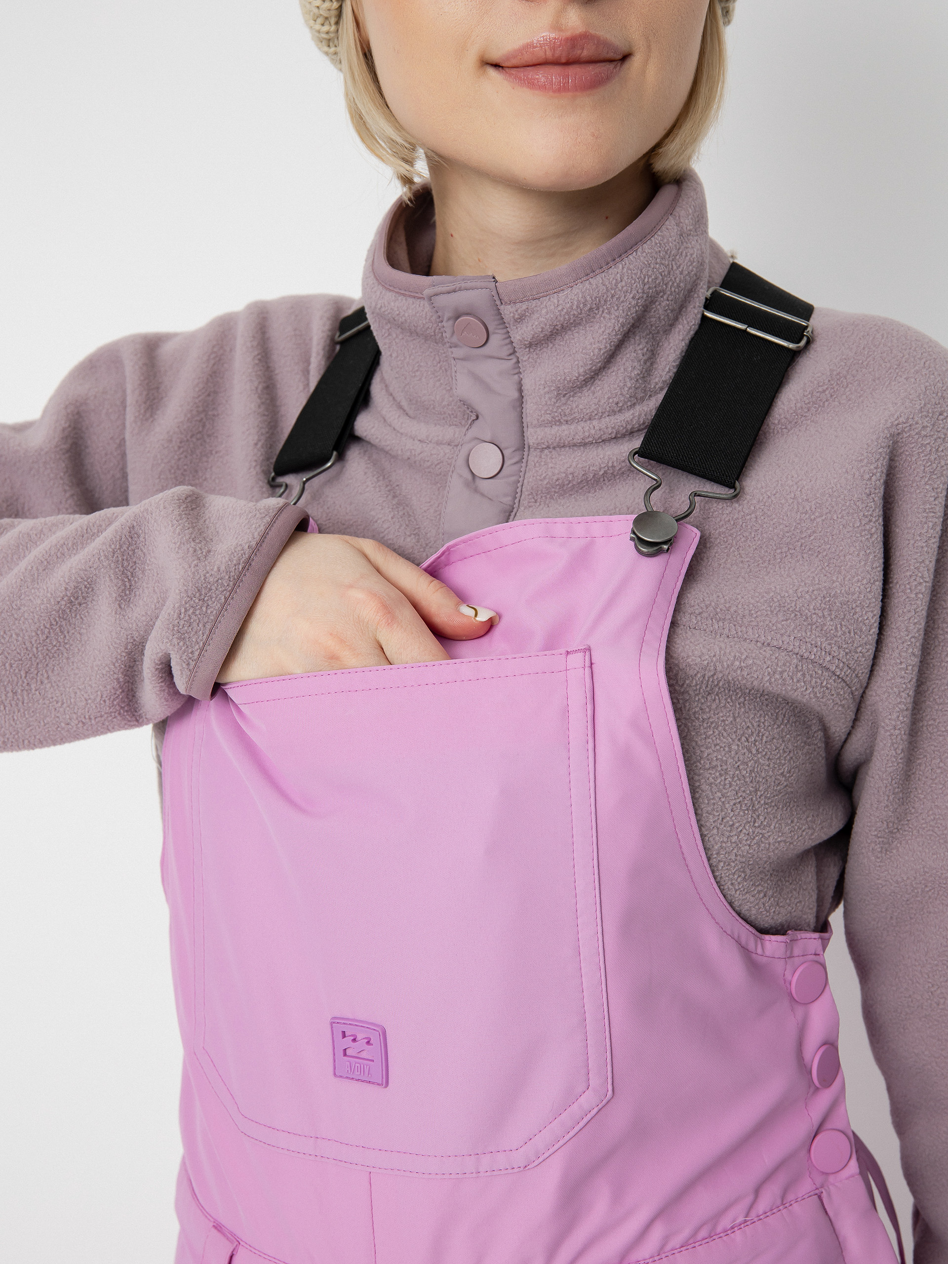 Жіночі Сноубордичні штани Billabong Adiv Riva Bib (lavender field)