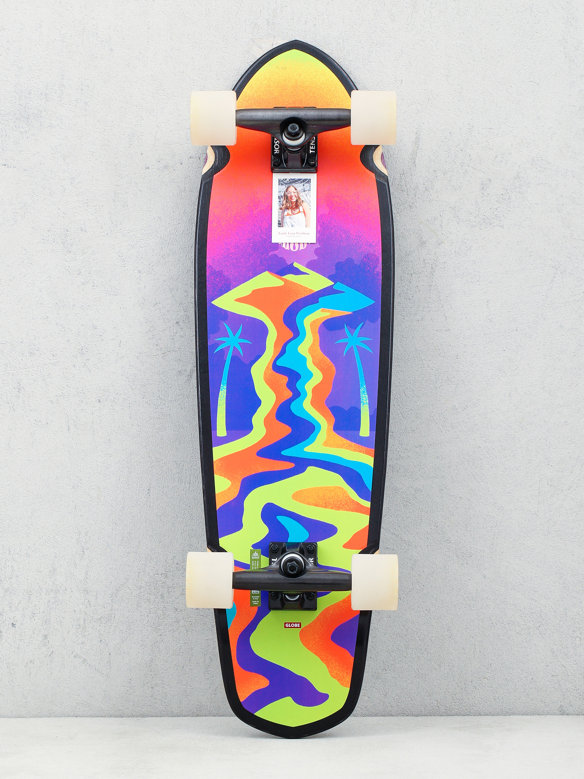 u0421u043au0435u0439u0442u0431u043eu0440u0434 u043au0440u0443u0456u0437u0435u0440 Globe Big Blazer (melted mountains)