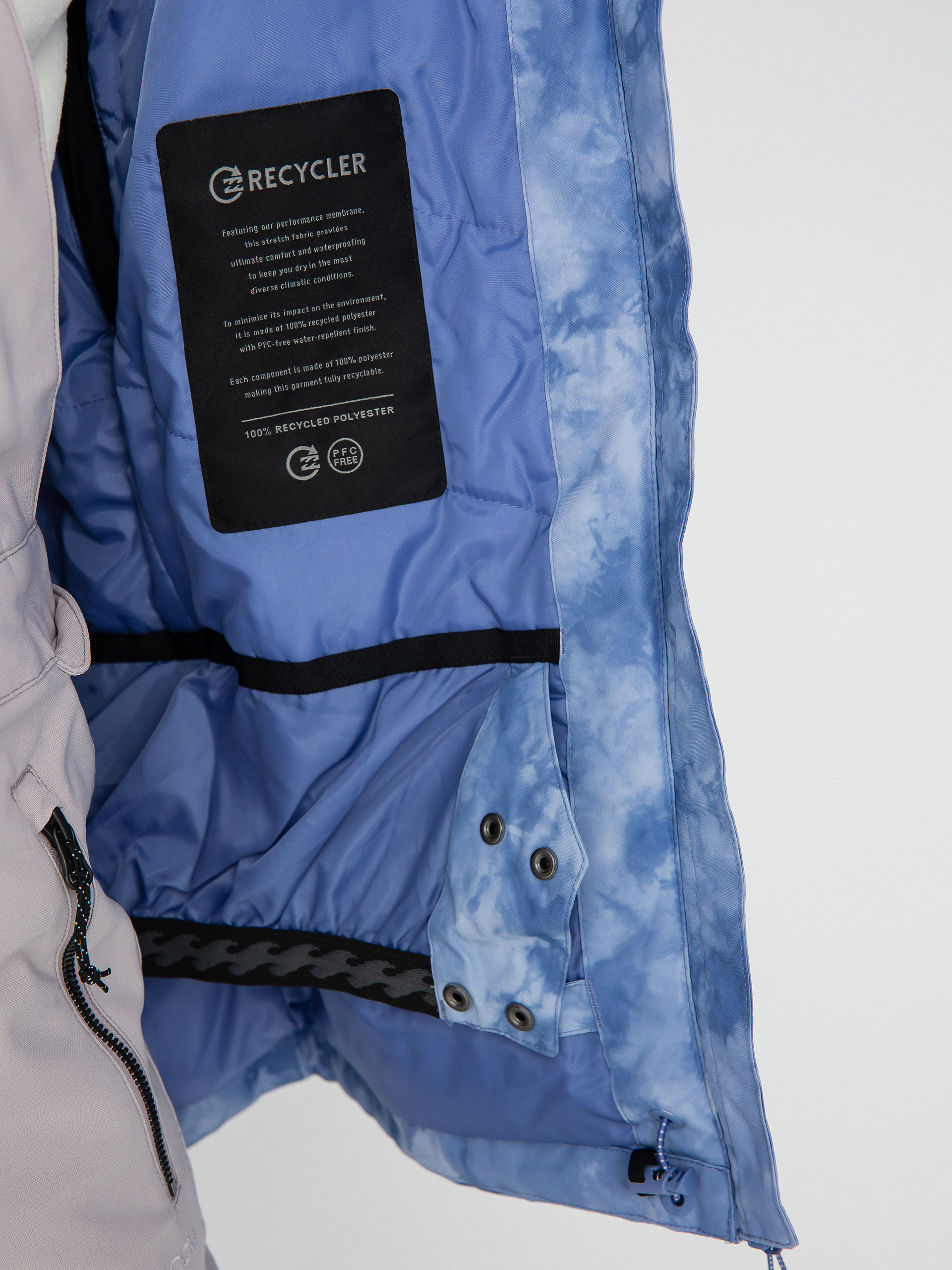 Жіноча Сноубордична куртка Billabong Adiv Sula (cloudy sky)