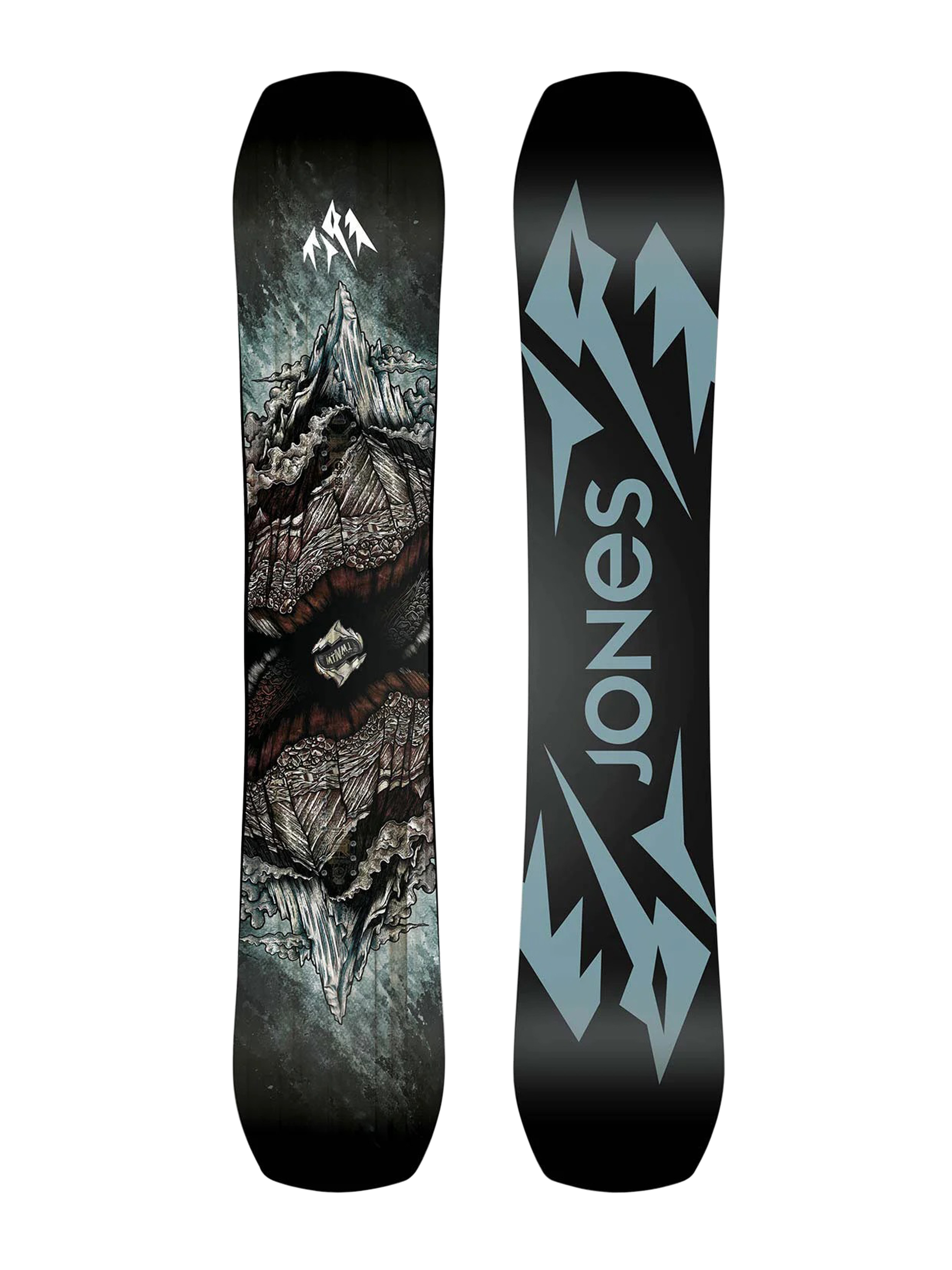 Чоловічий Сноуборд Jones Snowboards Mountain Twin (black/blue)