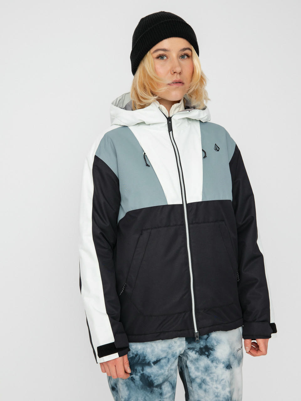 Жіноча Сноубордична куртка Volcom Rossland Ins (ice green)