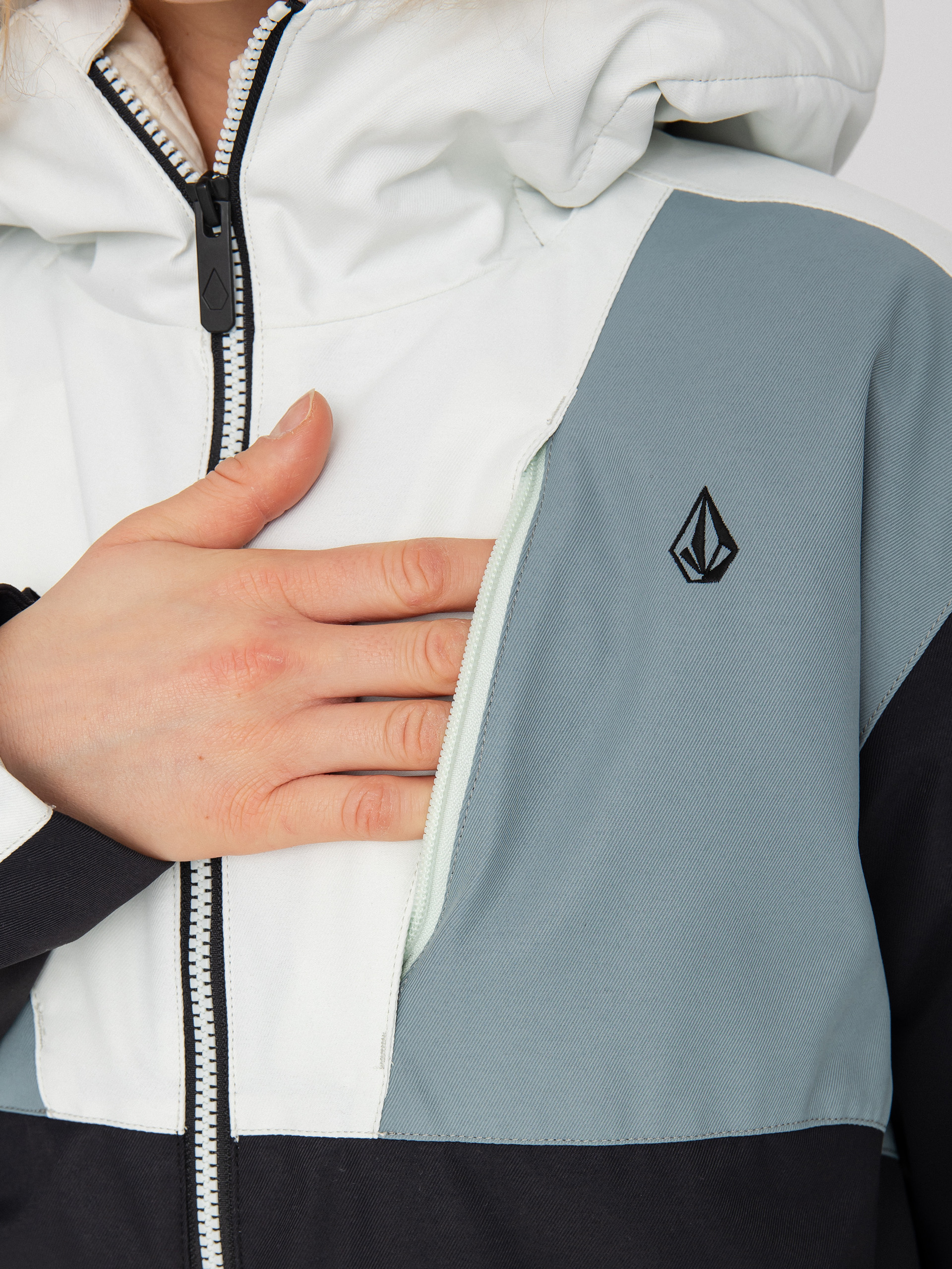 Жіноча Сноубордична куртка Volcom Rossland Ins (ice green)