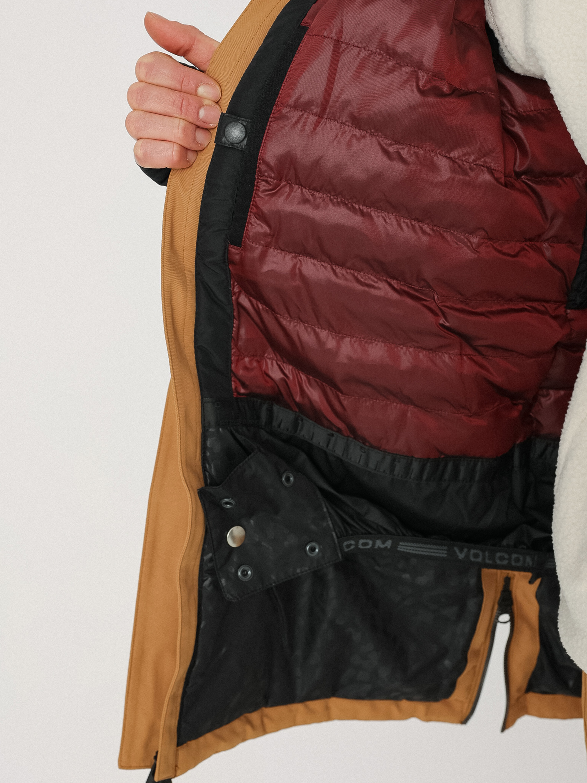 Жіноча Сноубордична куртка Volcom Paxson 2L Tds Inf Parka (caramel)