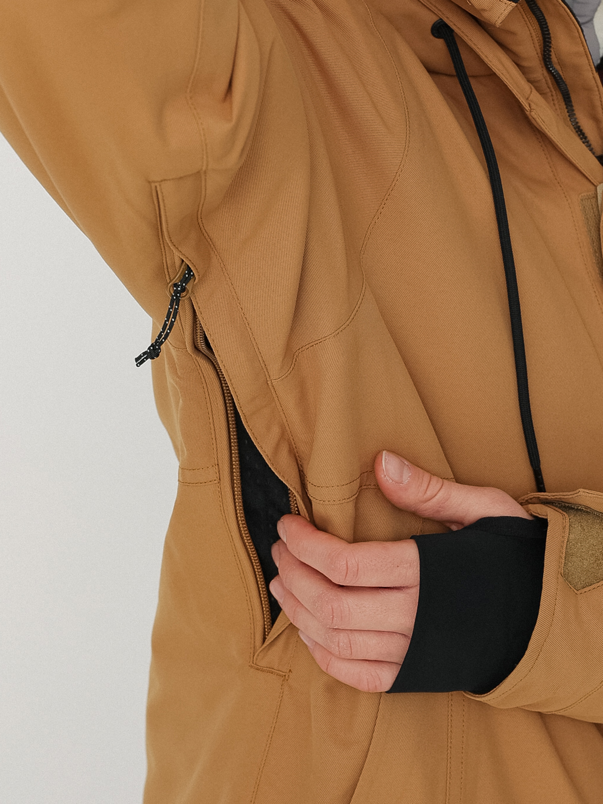 Жіноча Сноубордична куртка Volcom Paxson 2L Tds Inf Parka (caramel)