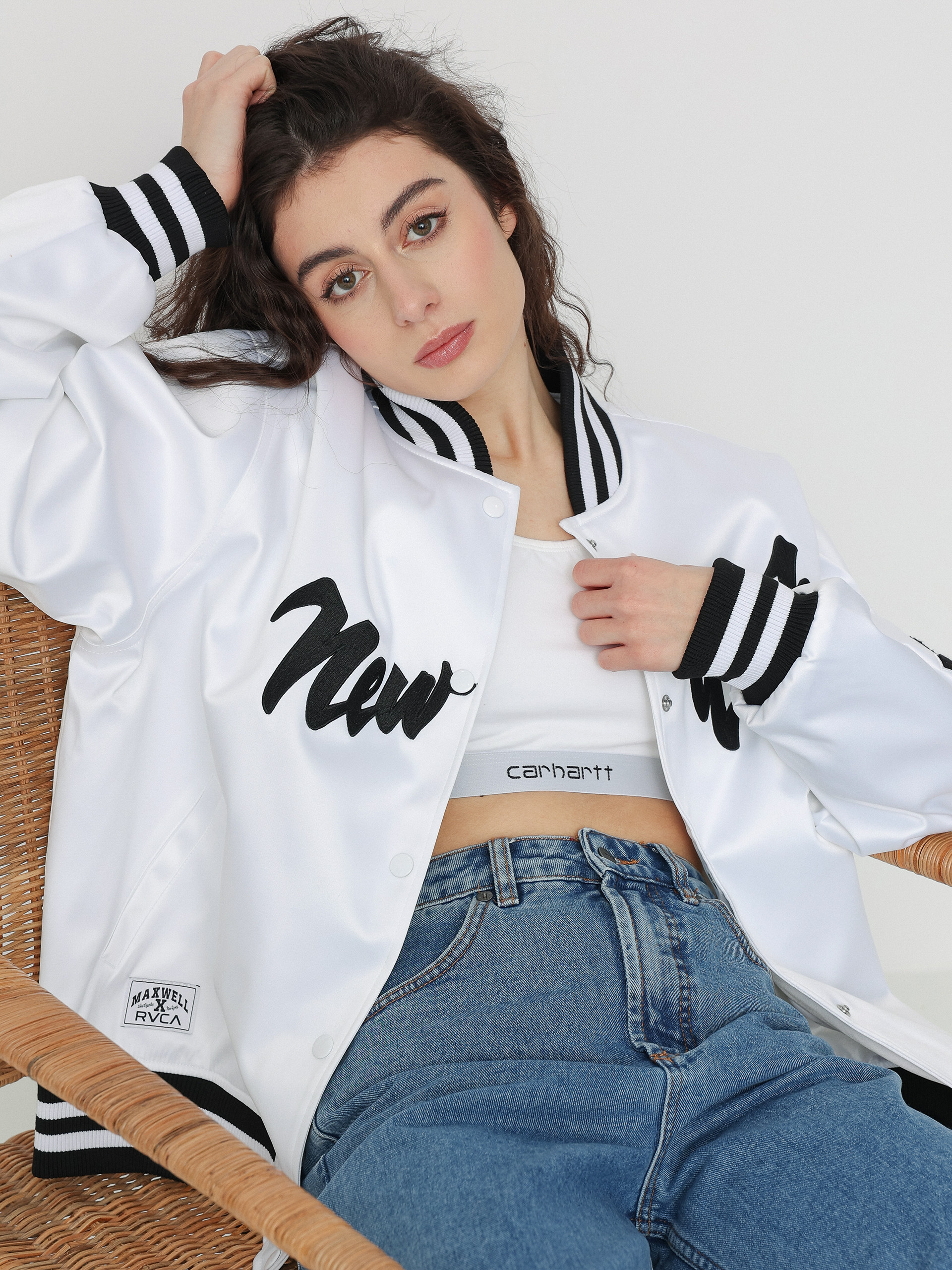 Куртка RVCA Stopper Wmn (whisper white)