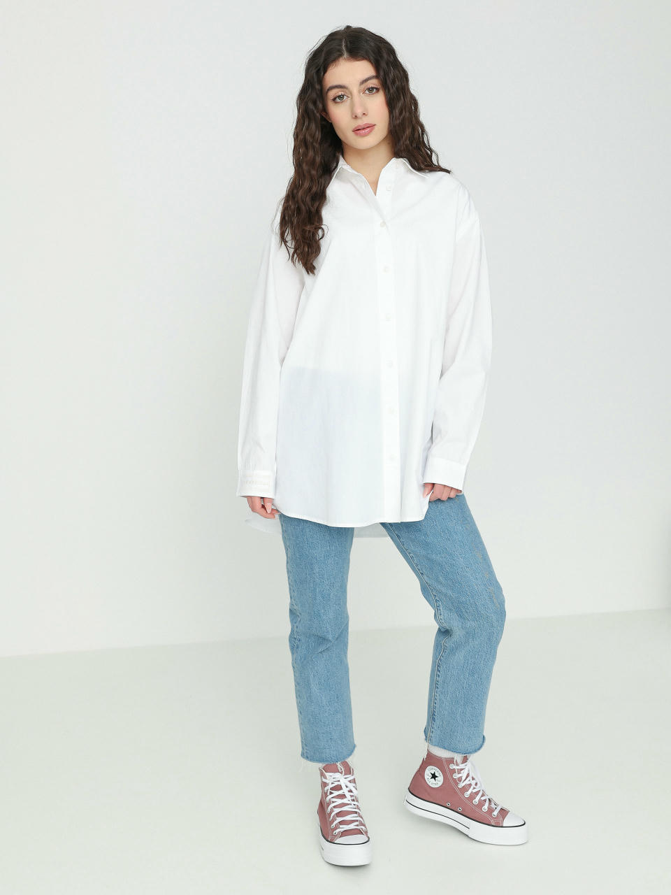 Сорочка RVCA Angeles Wmn (whisper white)