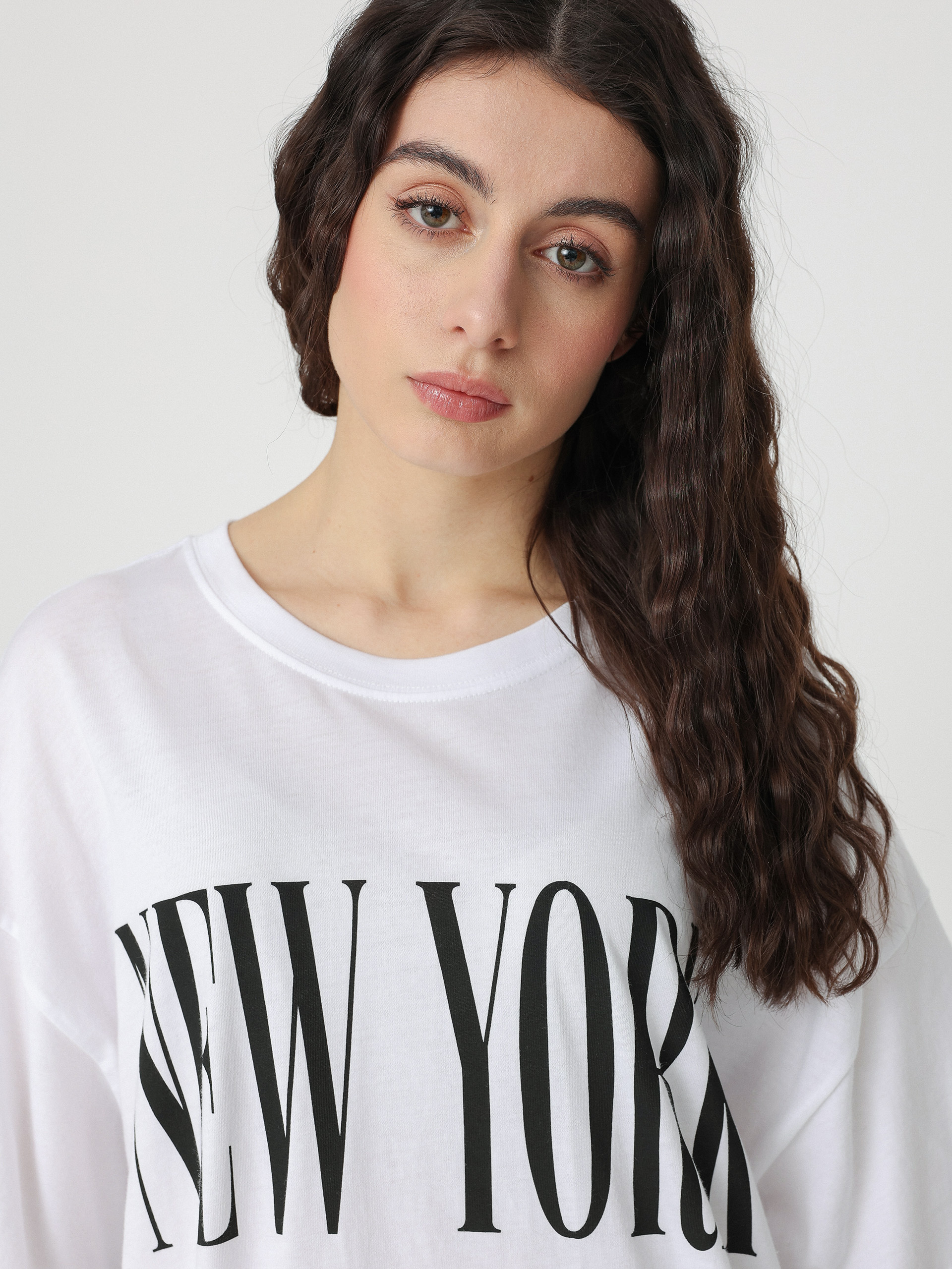 Футболка RVCA Ny La Wmn (white)
