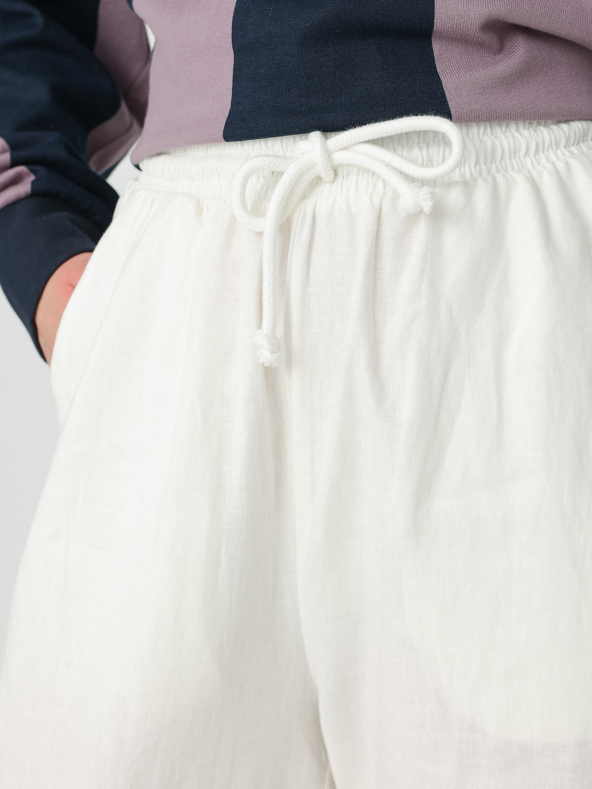 Штани adidas Originals Linen Tp Wmn (nondye)