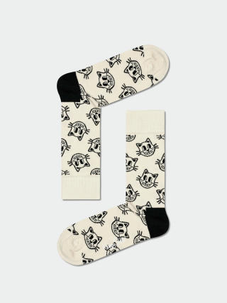  Шкарпетки Happy Socks Cat (beige)