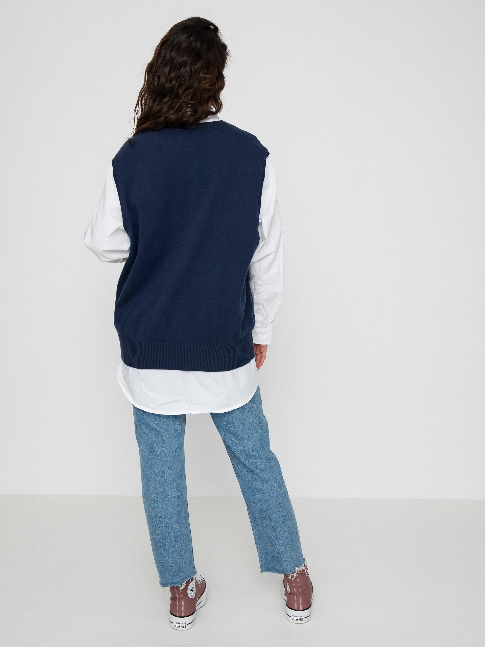 Светр RVCA Hometown Sweater Ves Wmn (moody blue)