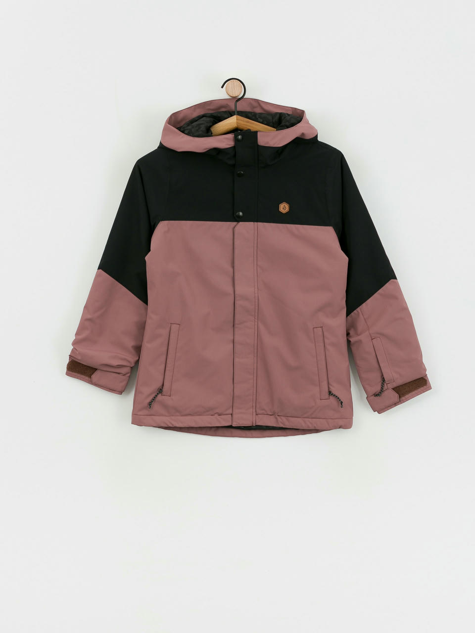 Сноубордична куртка Volcom Sass'N'Frass Ins JR (rosewood)