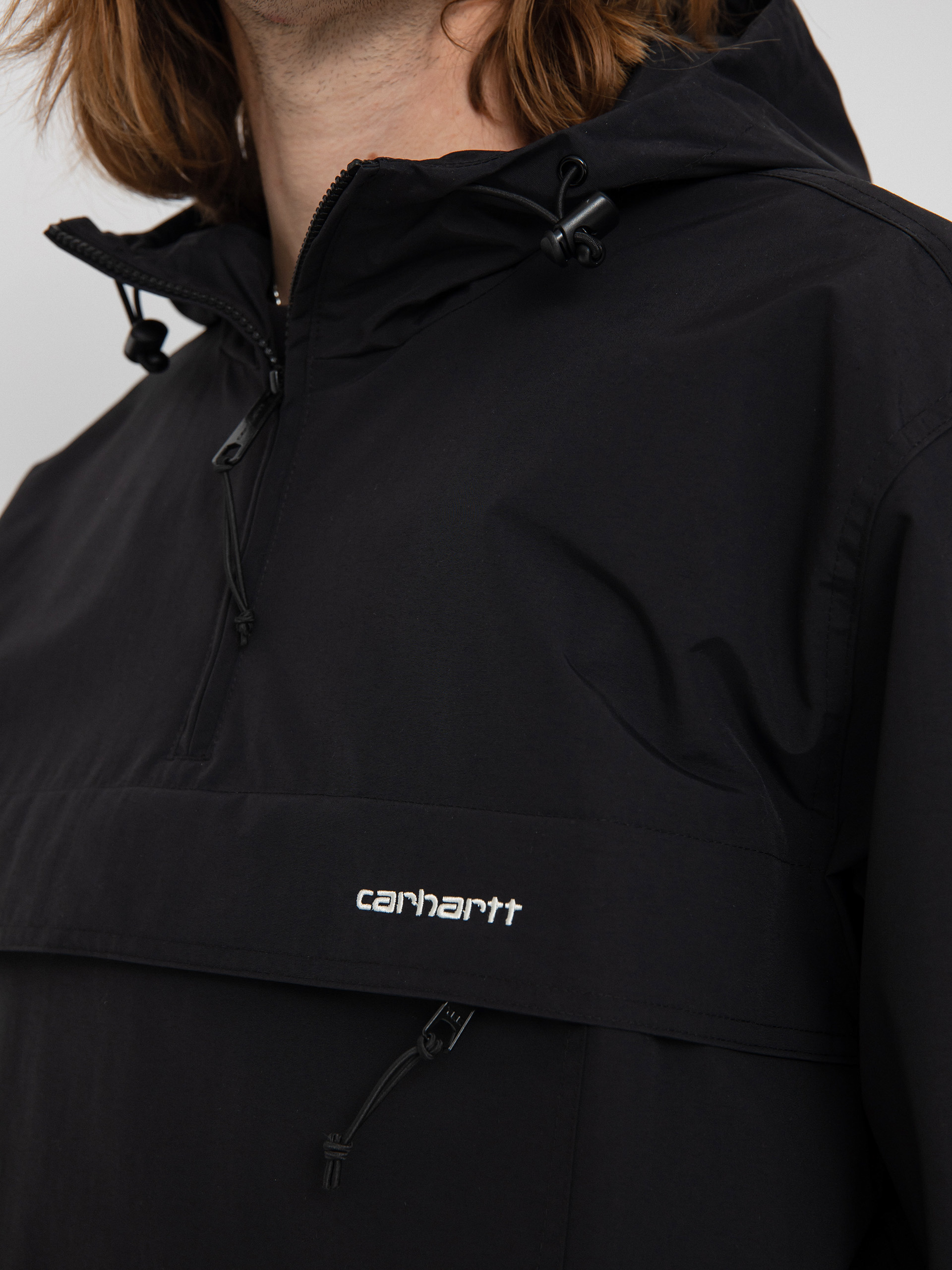 Куртка Carhartt WIP Windbreaker (black/white)