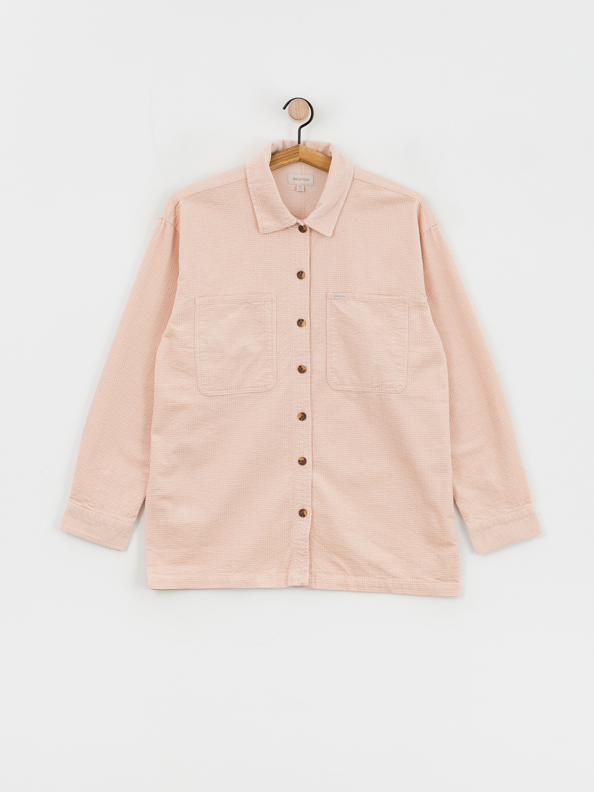 Сорочка Brixton Dundee Corduroy Overshirt Wmn (rose dust)