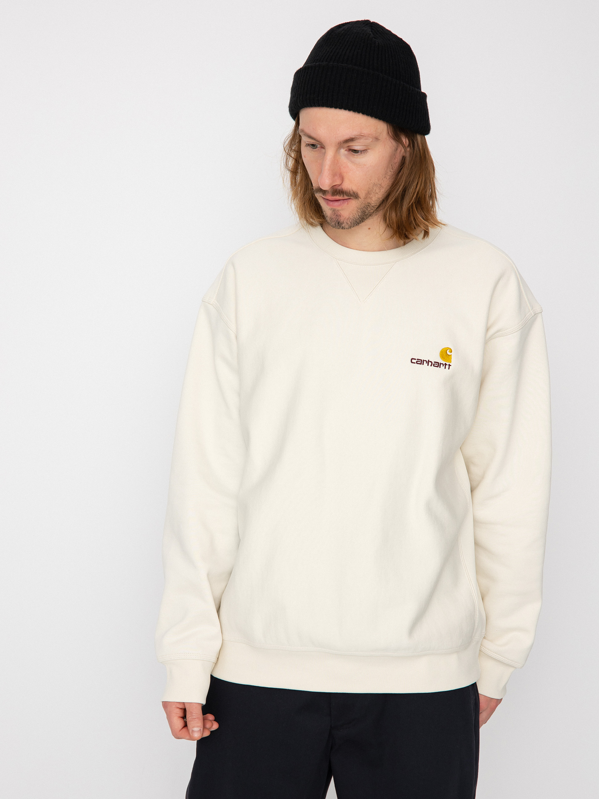 Світшот Carhartt WIP American Script (natural)