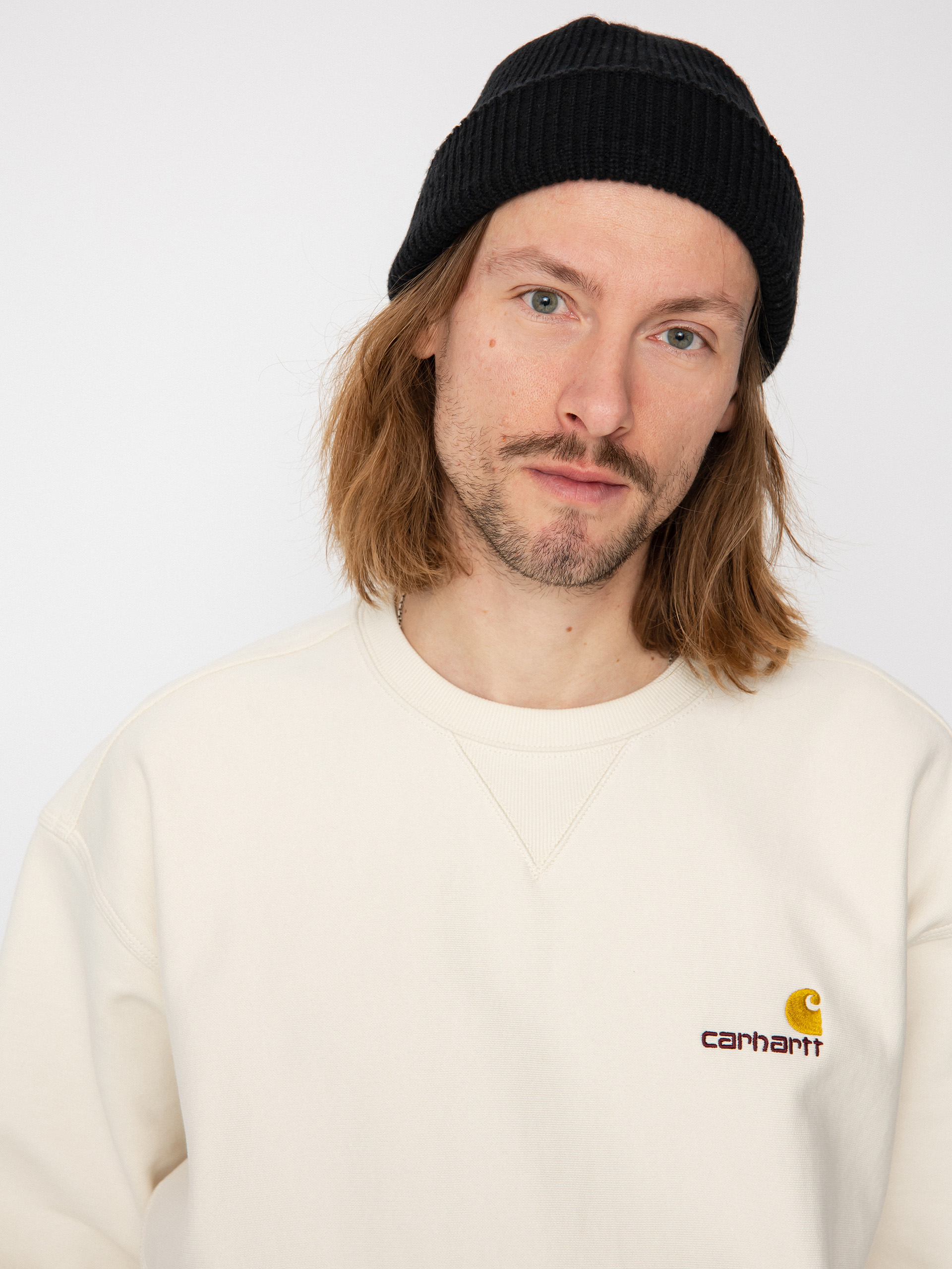 Світшот Carhartt WIP American Script (natural)