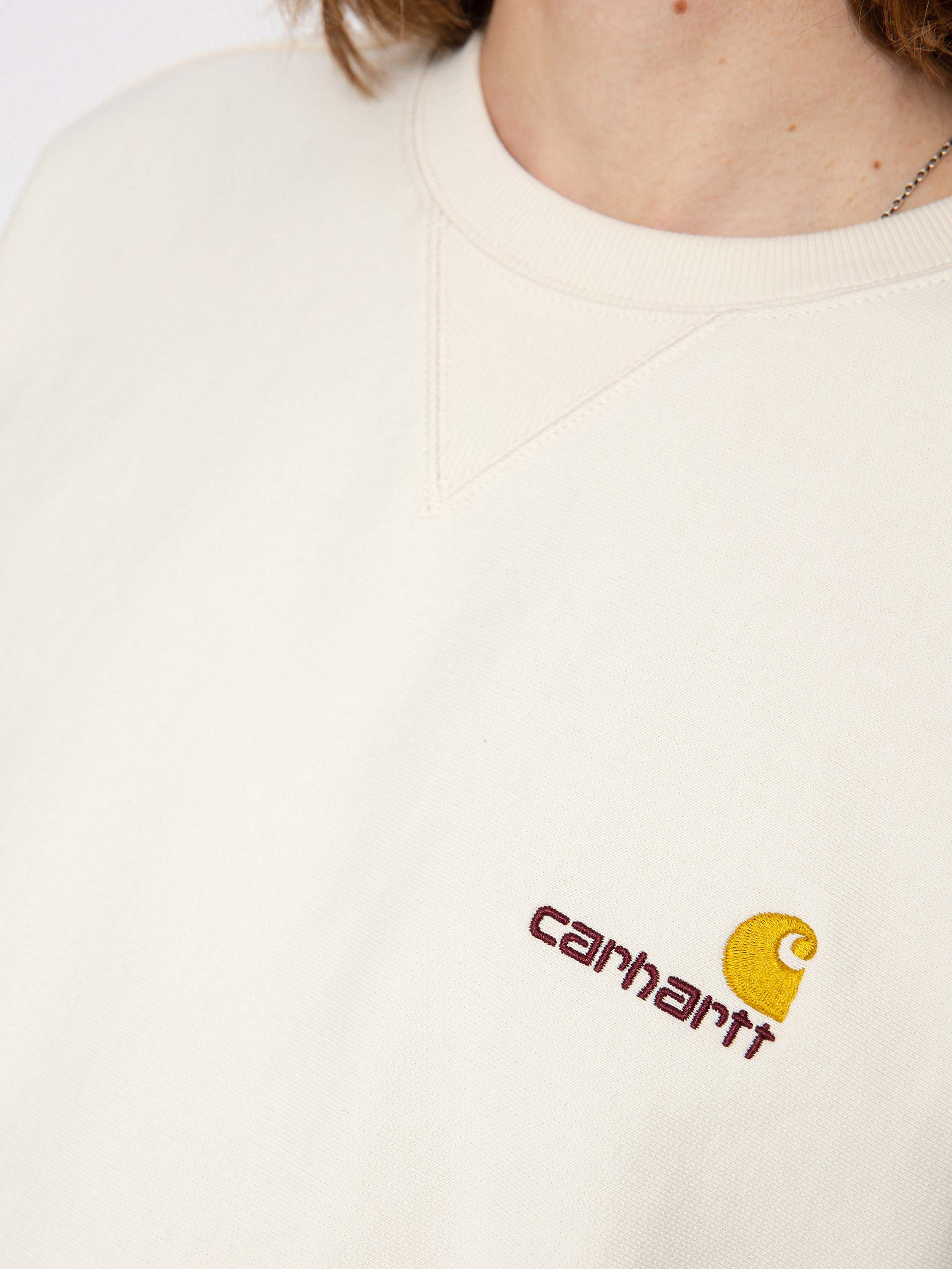 Світшот Carhartt WIP American Script (natural)