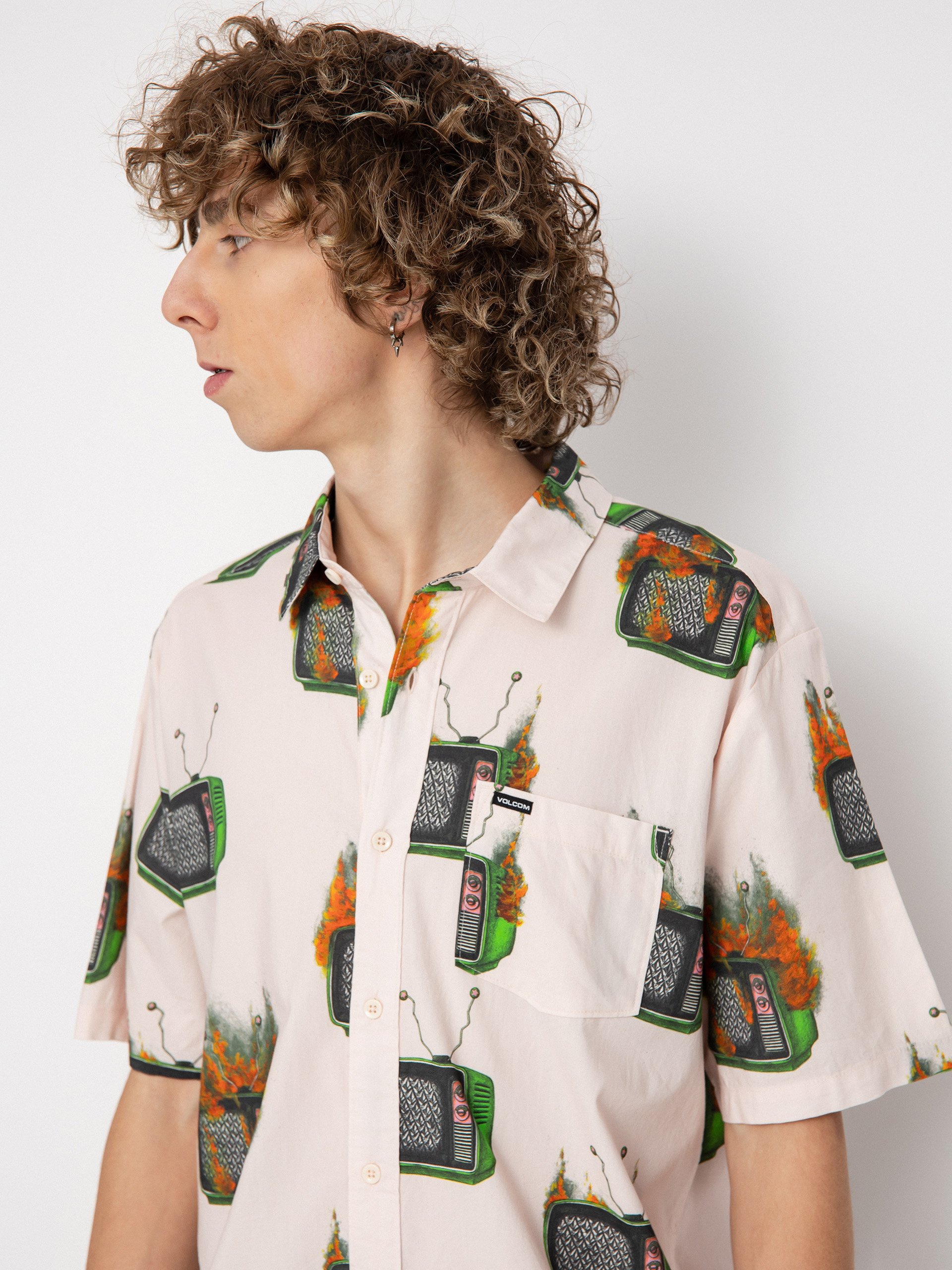 Сорочка Volcom Fa J Hager (whitecap grey)