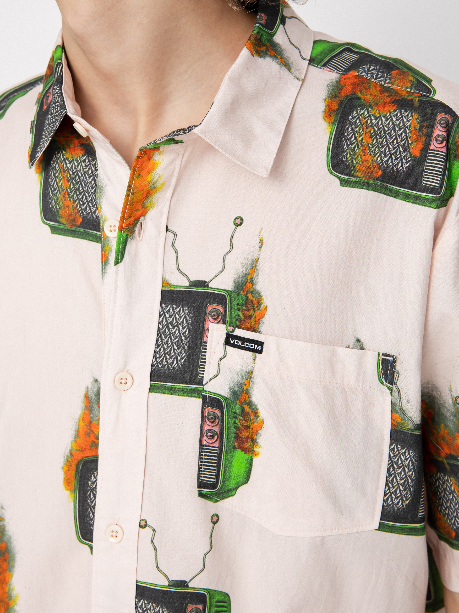 Сорочка Volcom Fa J Hager (whitecap grey)