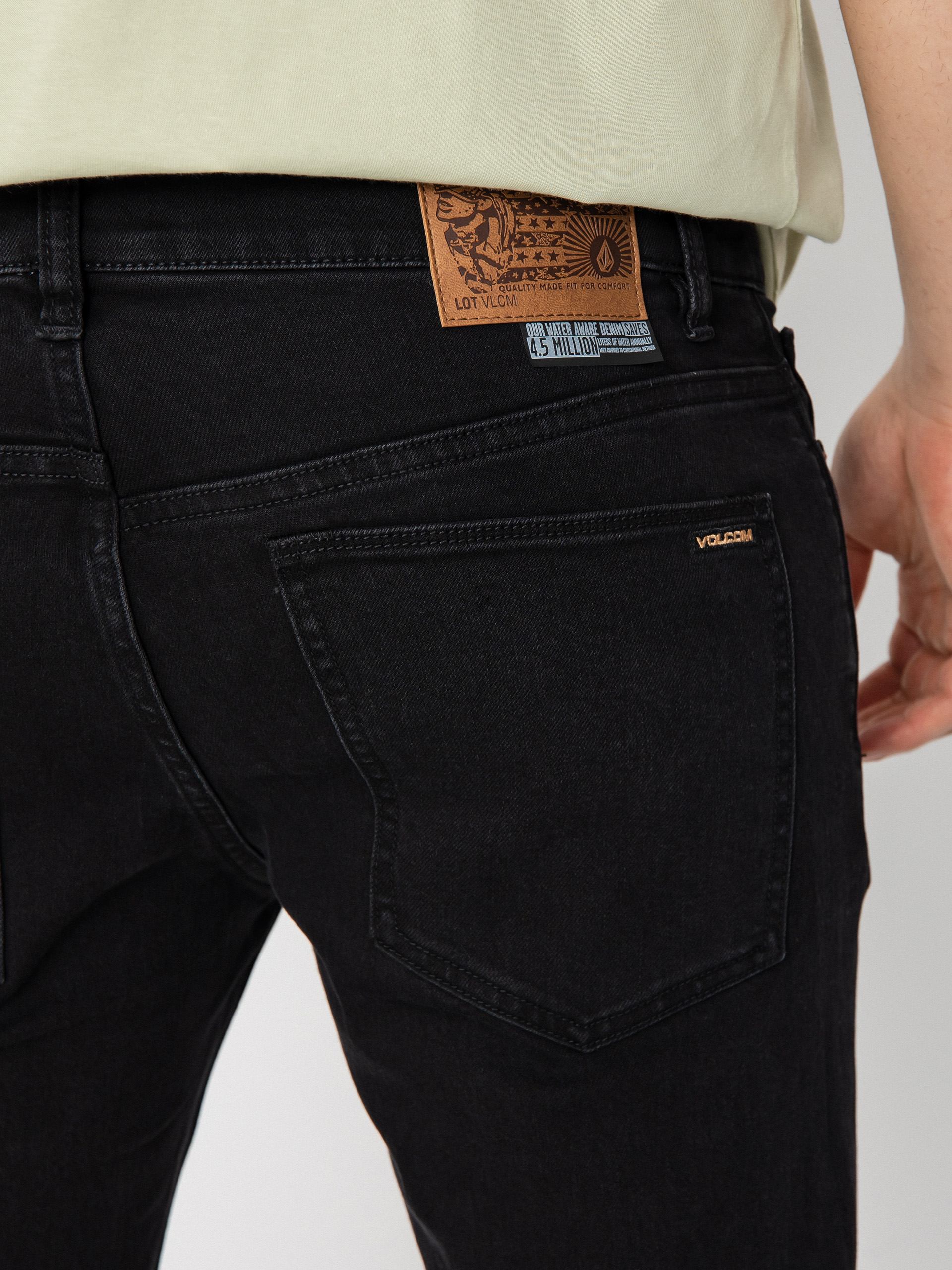 Штани Volcom Solver Denim (black out)