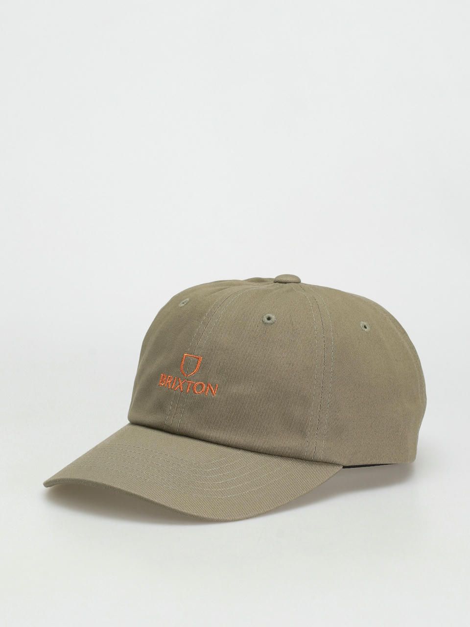 Кепка Brixton Alpha Lp Cap (olive surplus)