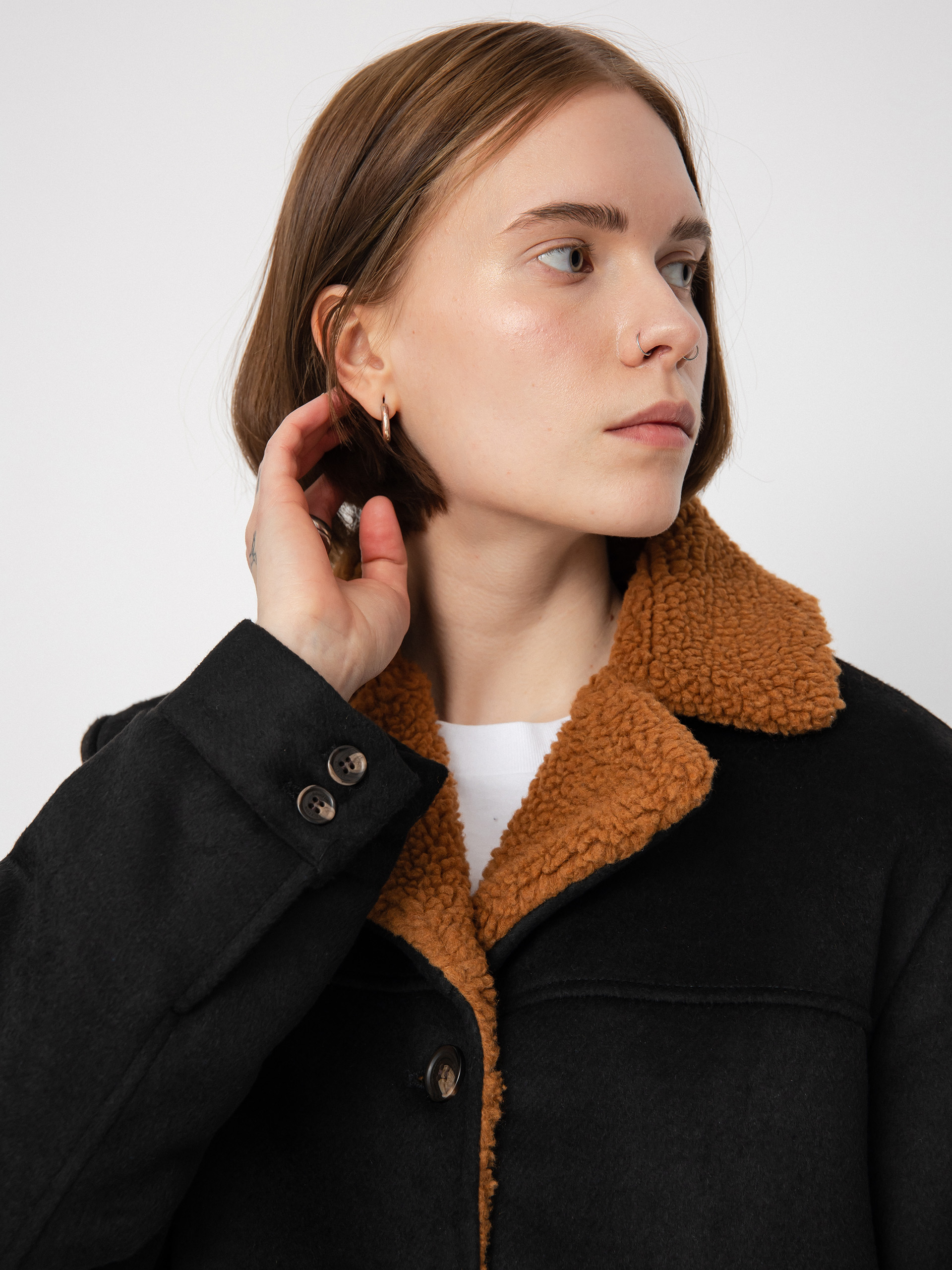 Куртка Brixton Nouvelle Coat Wmn (black)