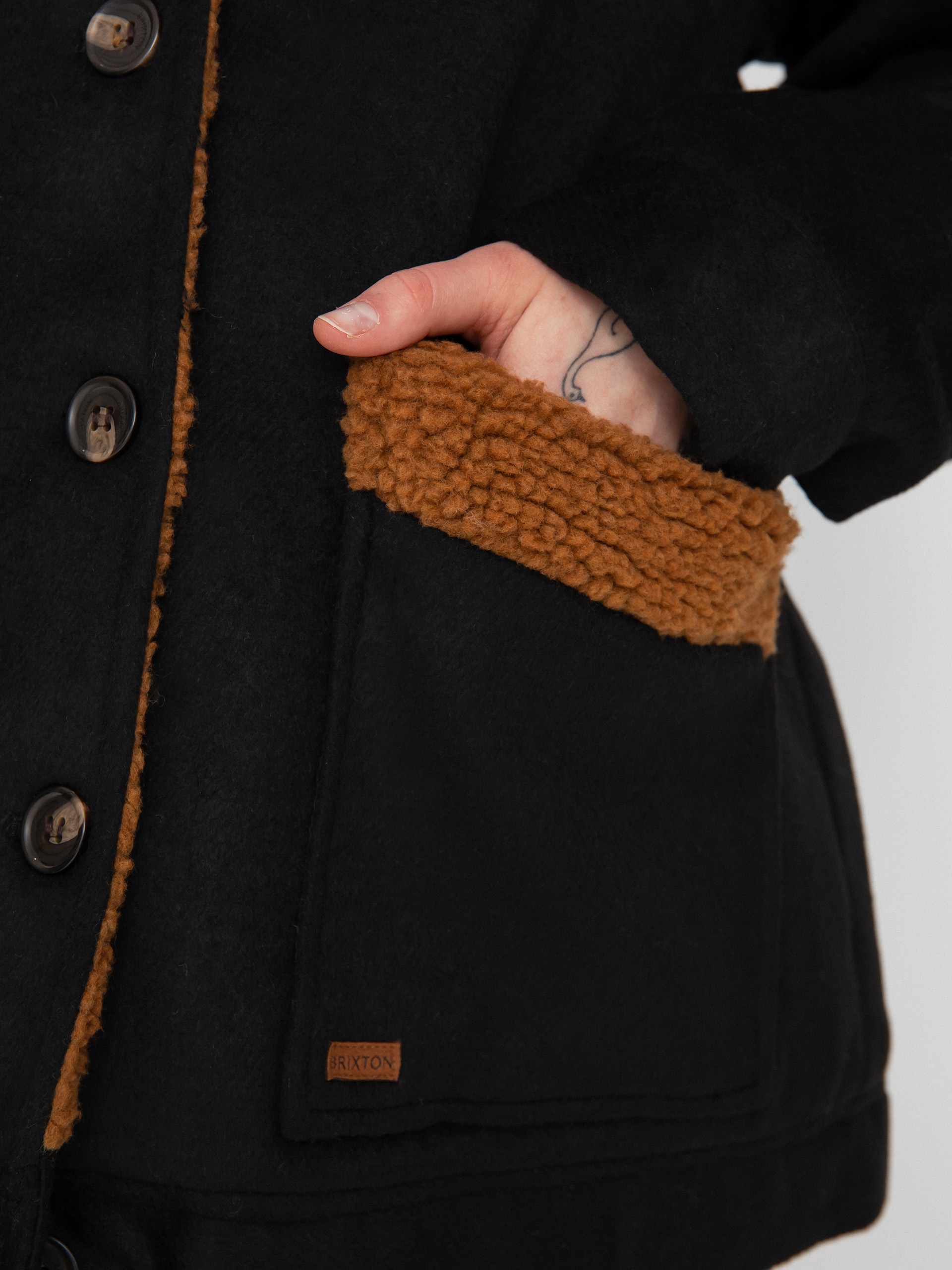 Куртка Brixton Nouvelle Coat Wmn (black)