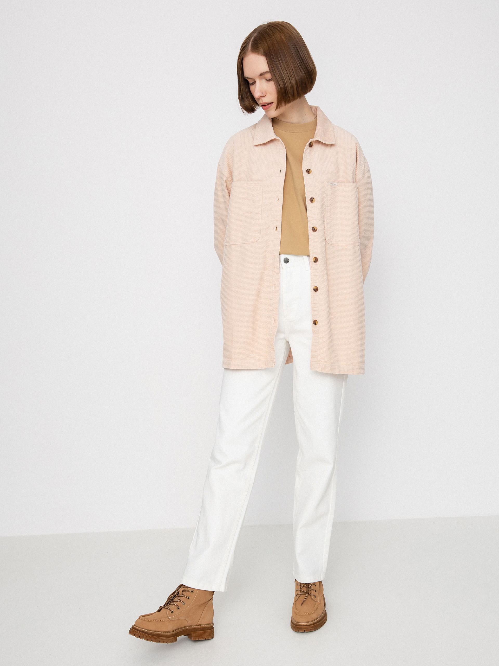 Сорочка Brixton Dundee Corduroy Overshirt Wmn