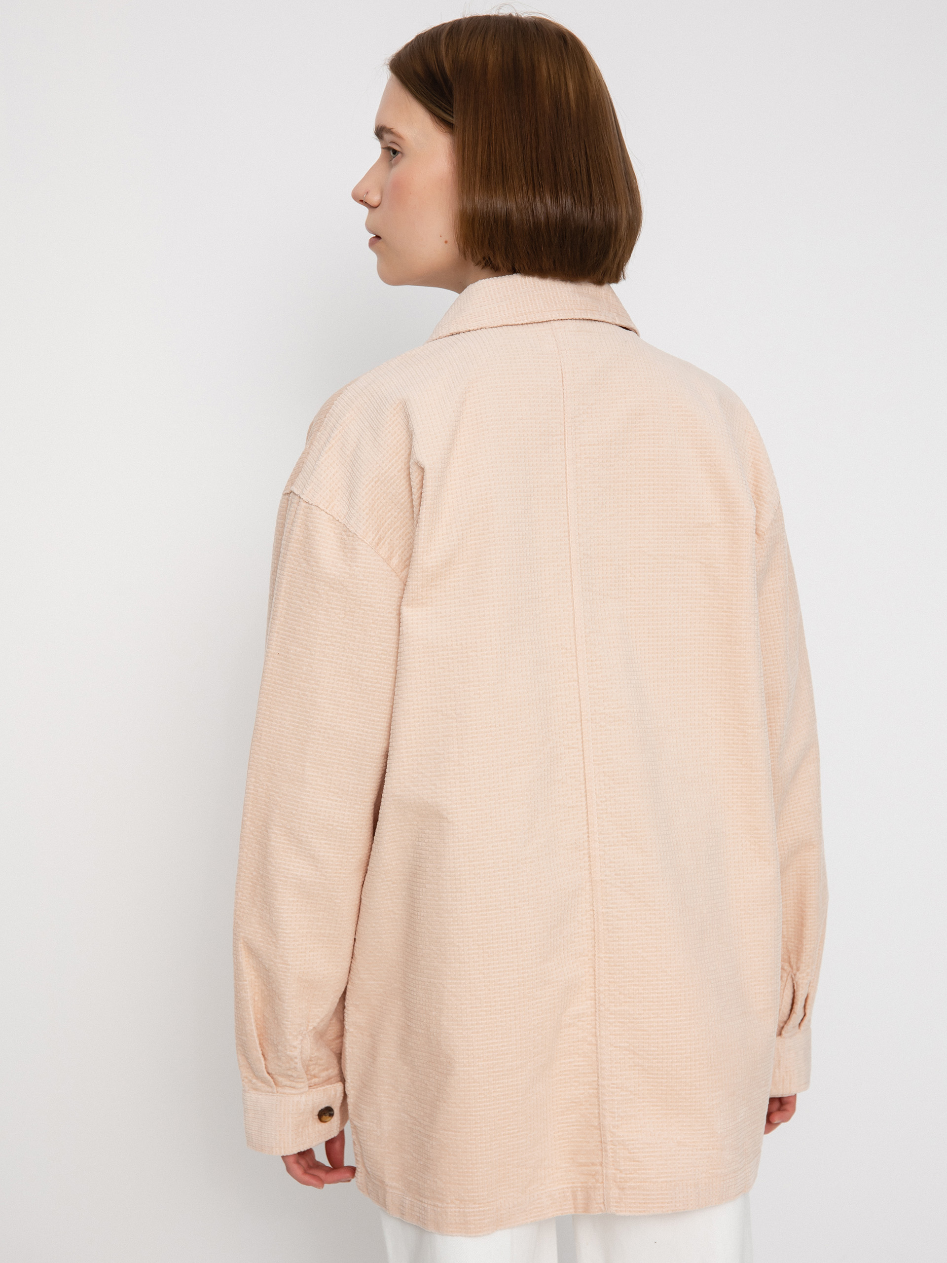 Сорочка Brixton Dundee Corduroy Overshirt Wmn (rose dust)