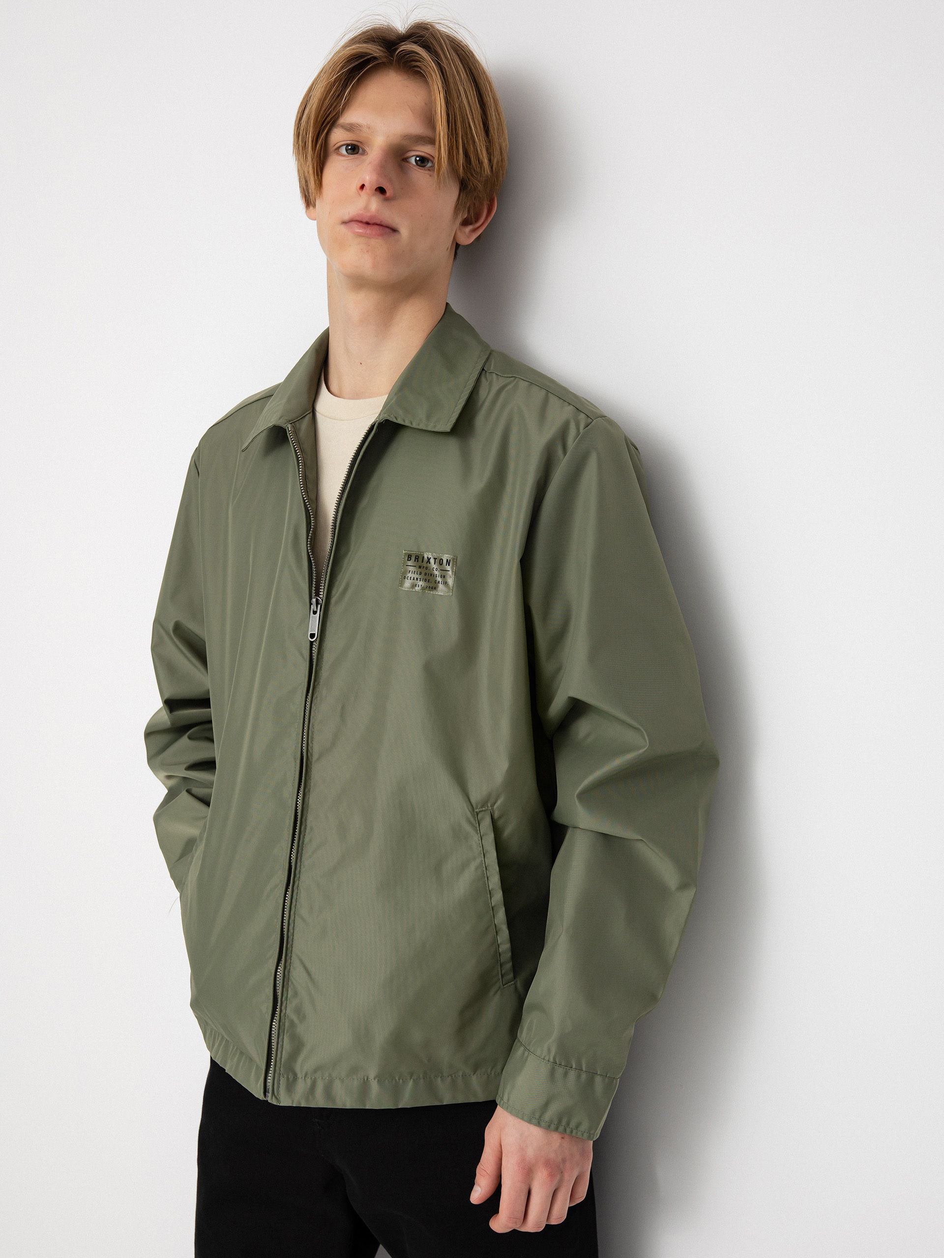 Куртка Brixton Utopia Vintage Nylon (olive surplus)