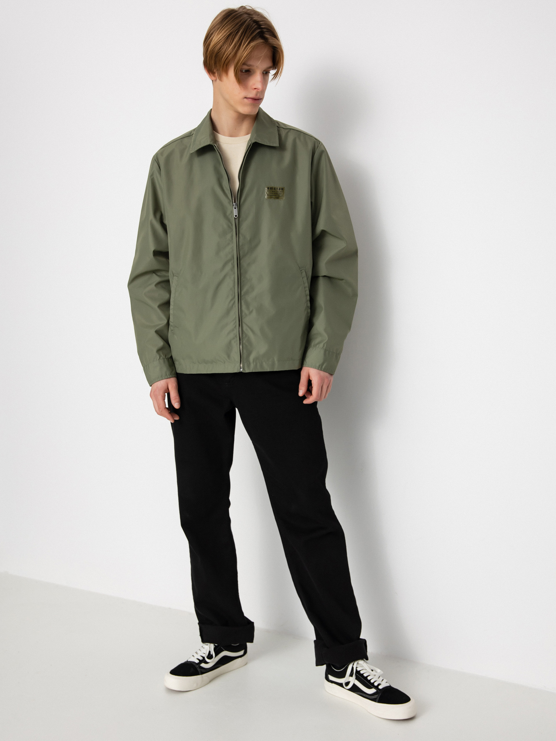Куртка Brixton Utopia Vintage Nylon (olive surplus)