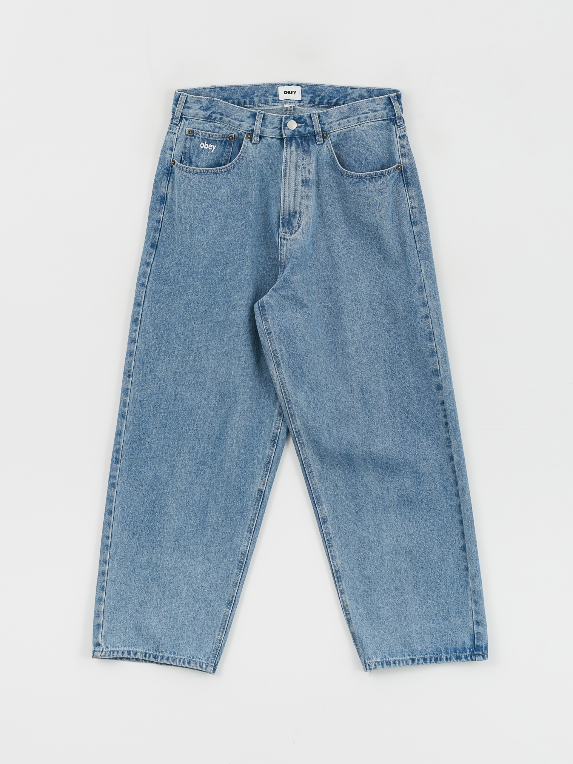 Штани OBEY Bigwig (light indigo)