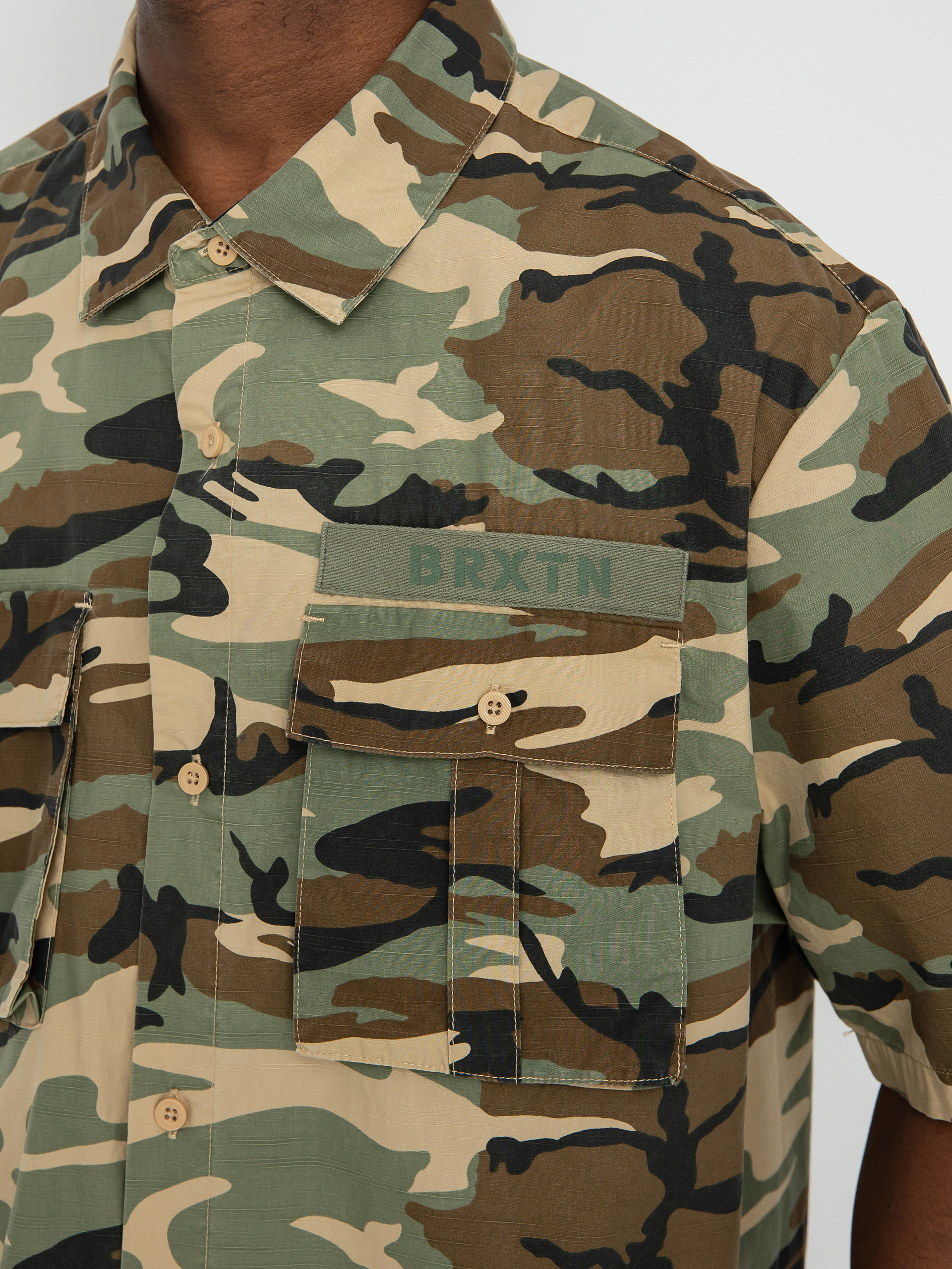 Сорочка Brixton Surplus (camo surplus)