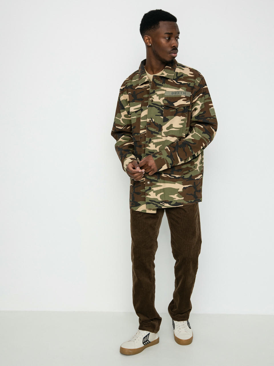 Куртка Brixton M65 Surplus (camo surplus)