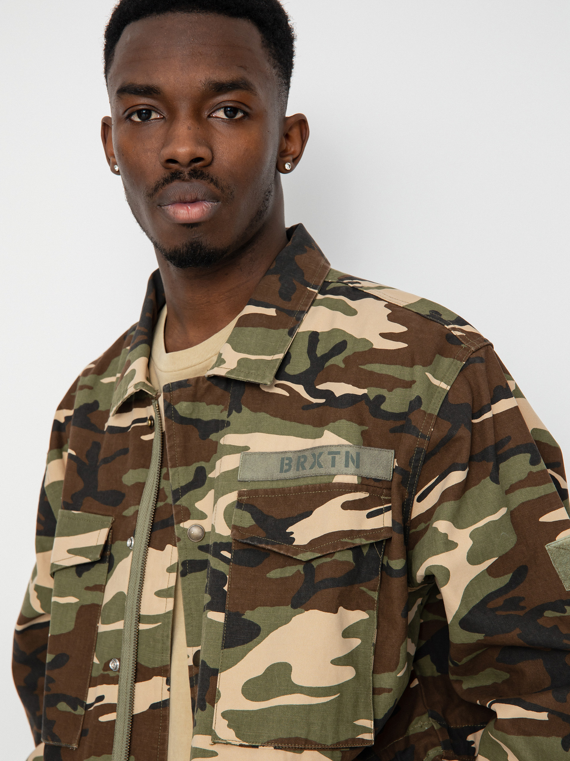 Куртка Brixton M65 Surplus (camo surplus)
