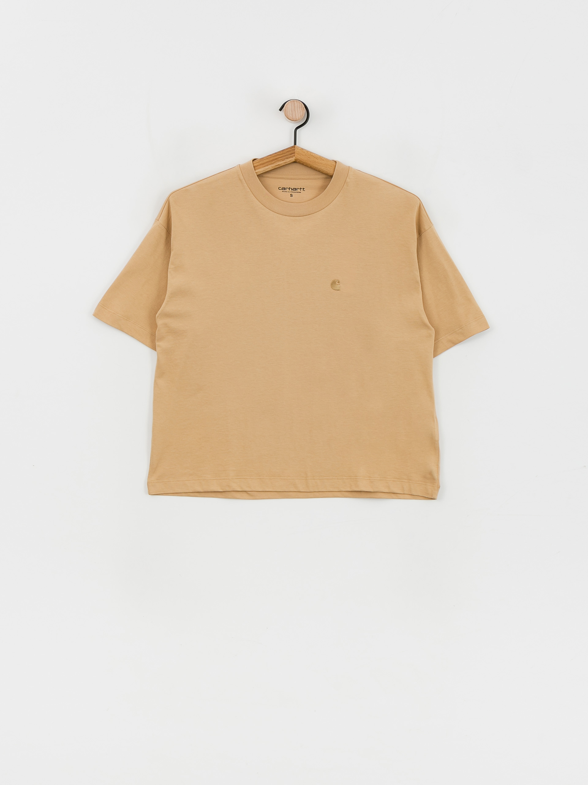 Футболка Carhartt WIP Chester Wmn (dusty h brown)