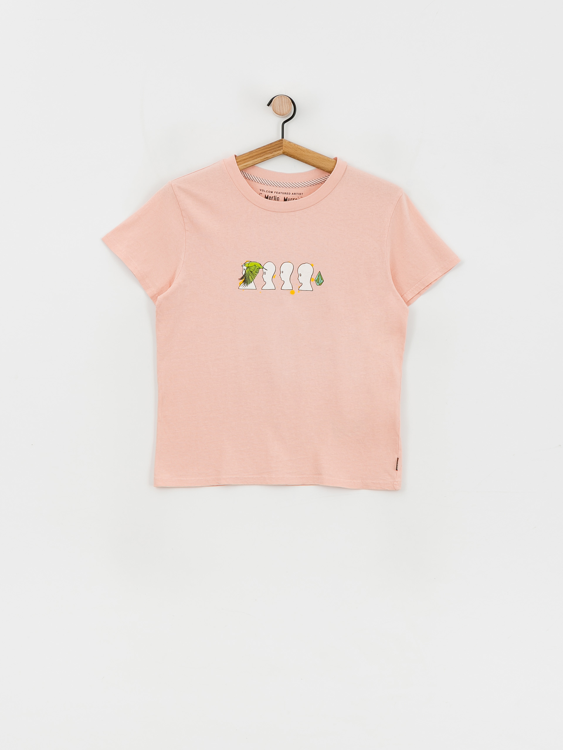 Футболка Volcom Fa Ed Merlin Murray Wmn (melon)