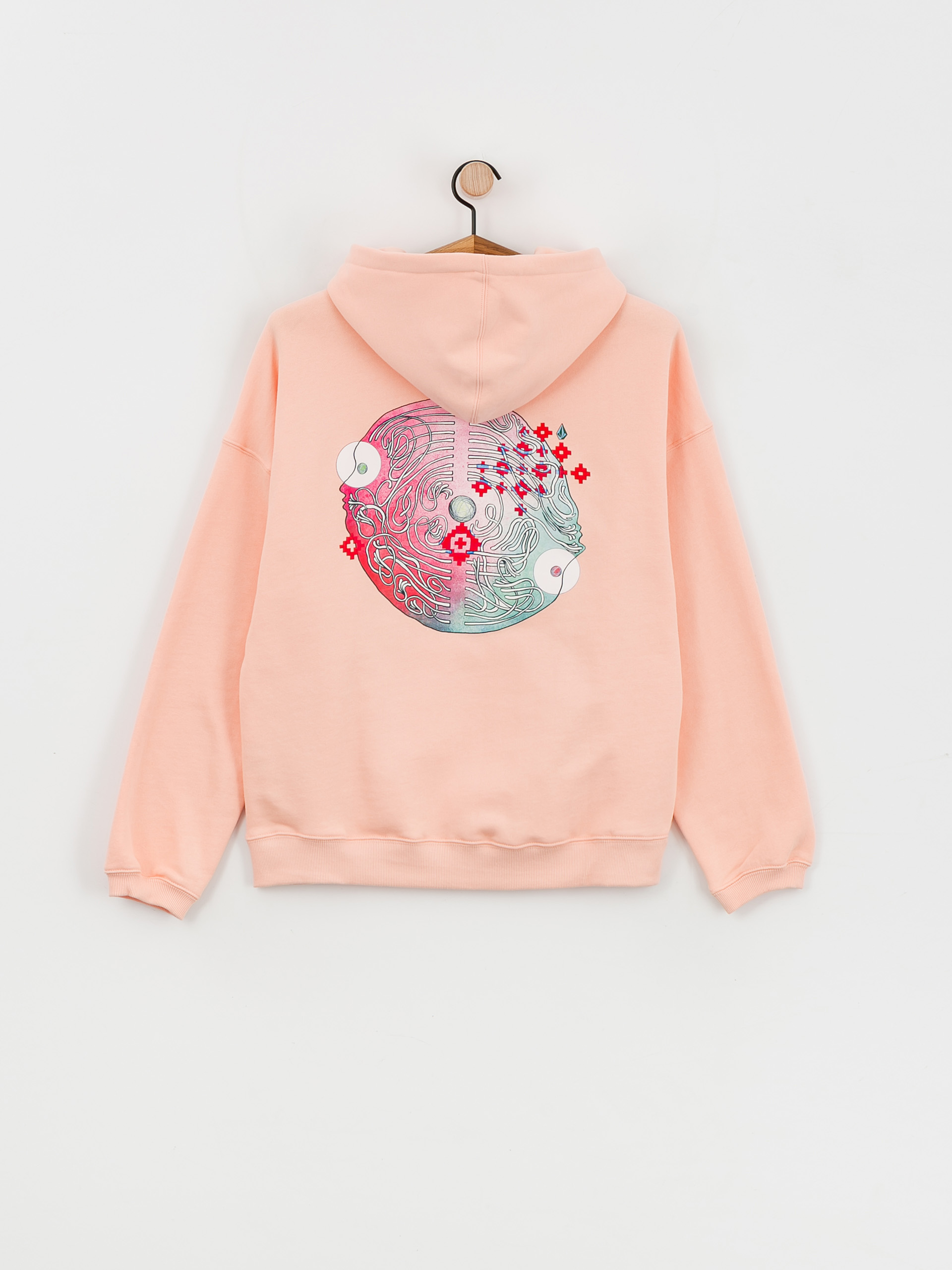 Худі Volcom Fa Ed Merlin Murray HD Wmn (melon)