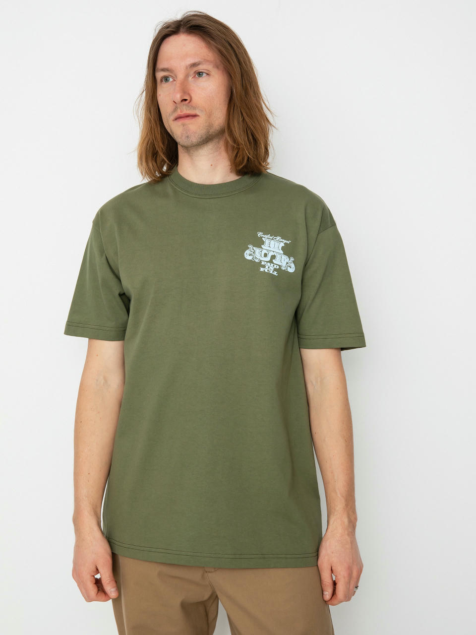 Футболка HUF Paid In Full (olive)