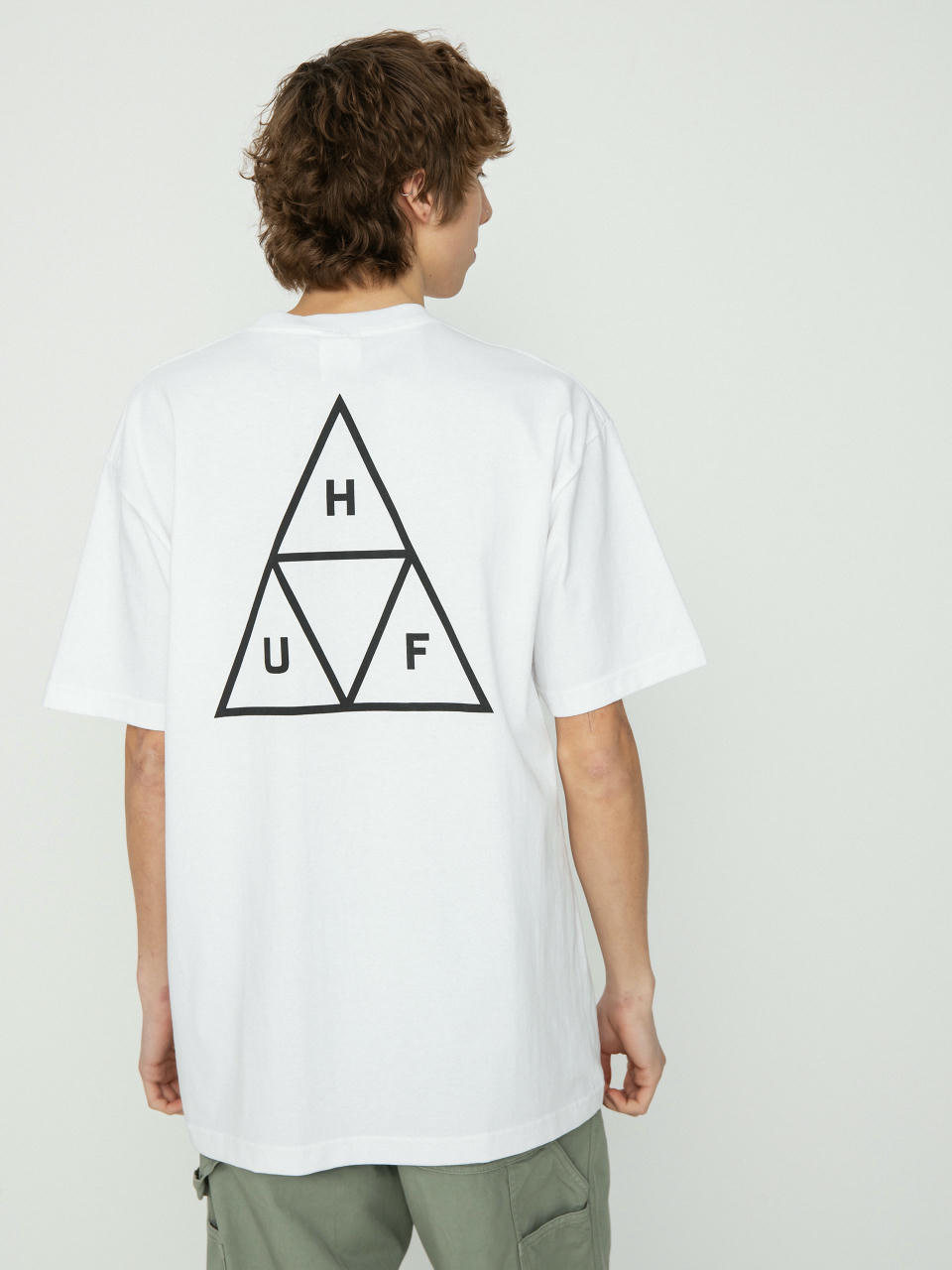 Футболка HUF Triple Triangle (white)